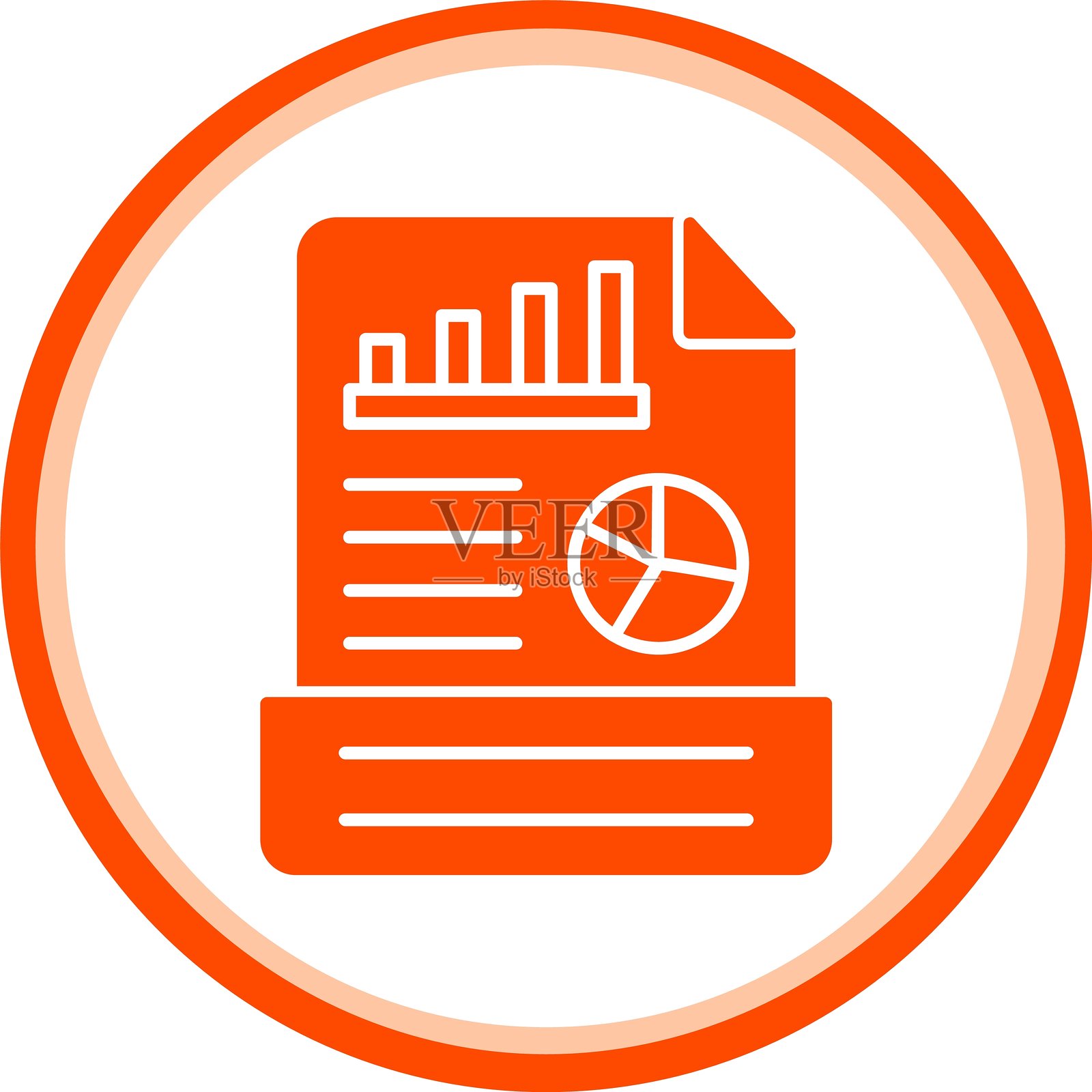 报告图标插画图片素材