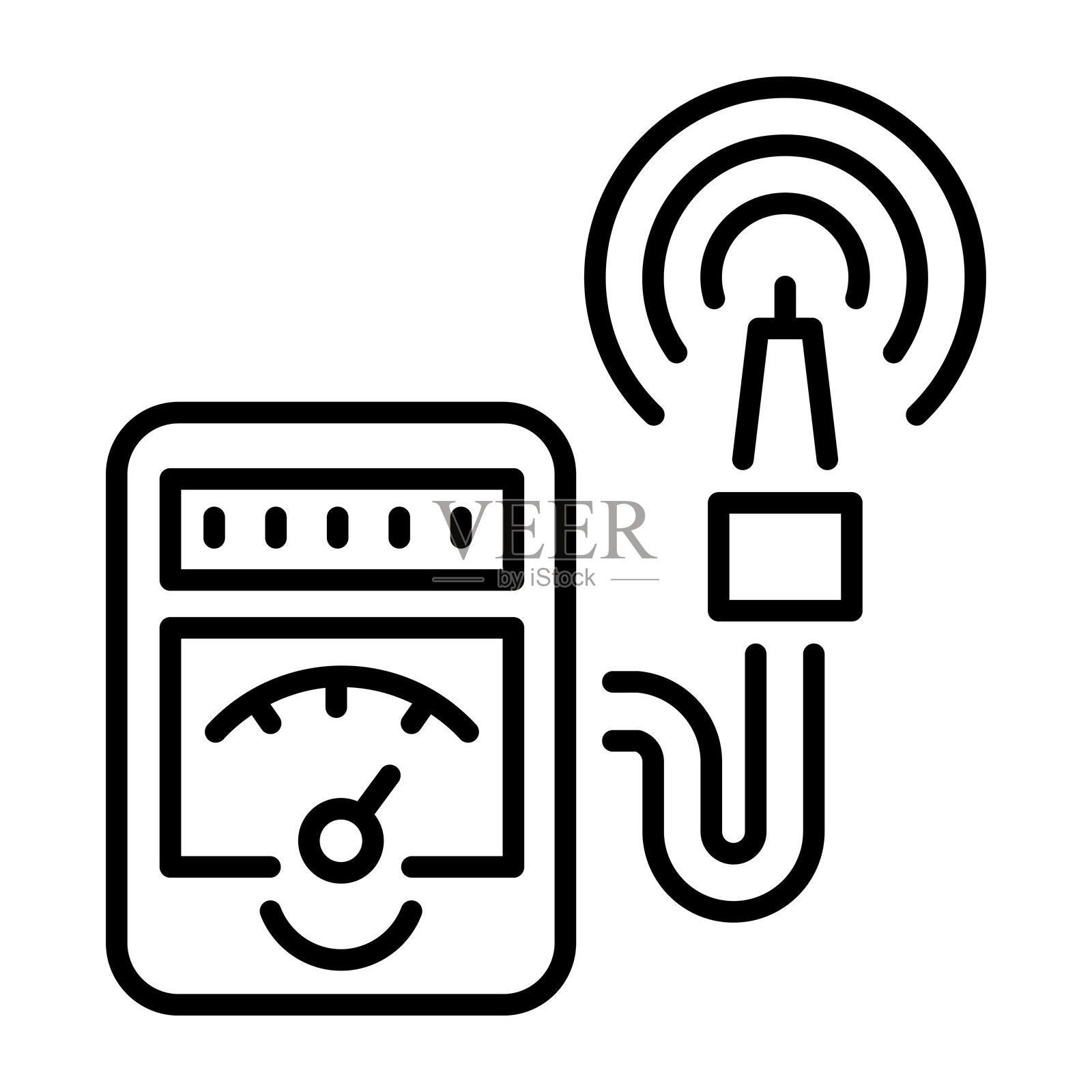 湿度计插画图片素材