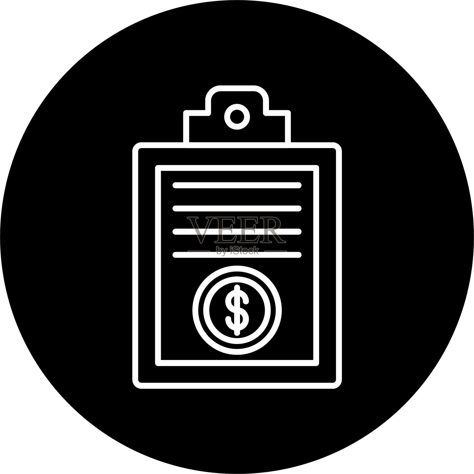 剪贴板图标插画图片素材