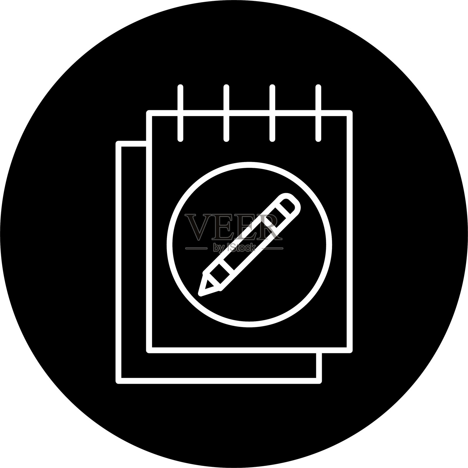 笔记图标插画图片素材