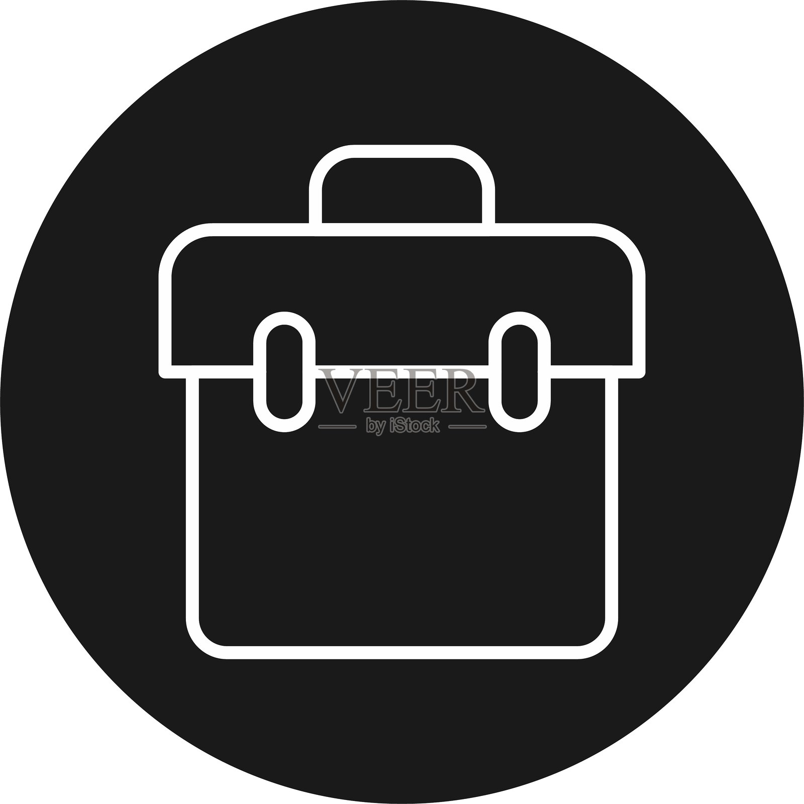 行李箱图标插画图片素材