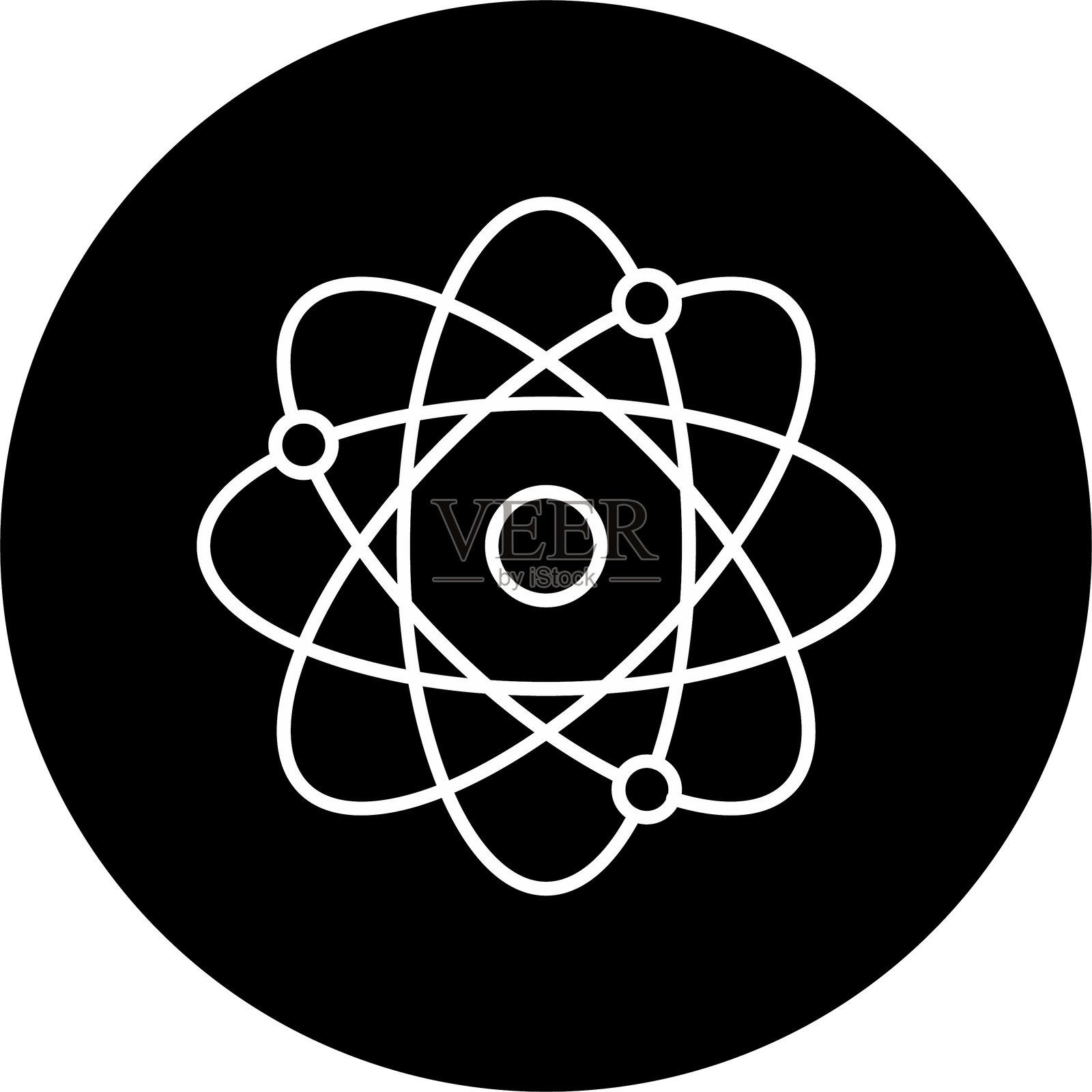 原子图标插画图片素材