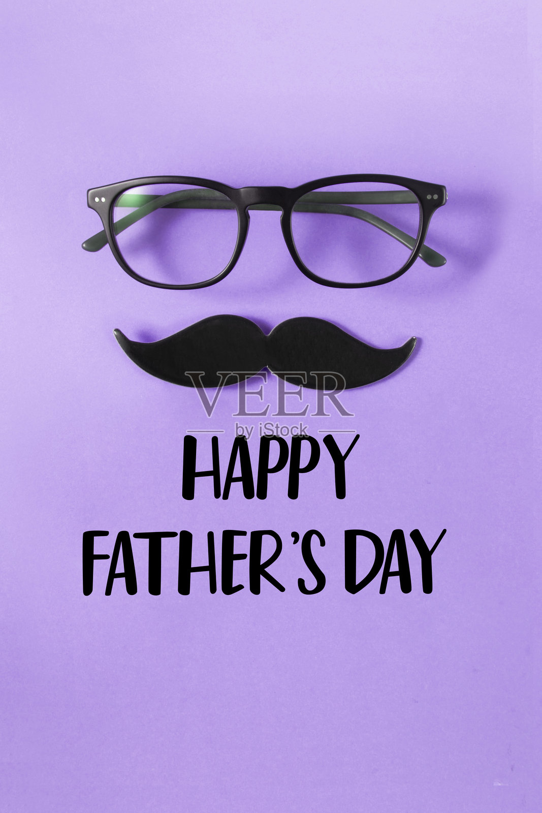 父亲节祝福与领结照片摄影图片