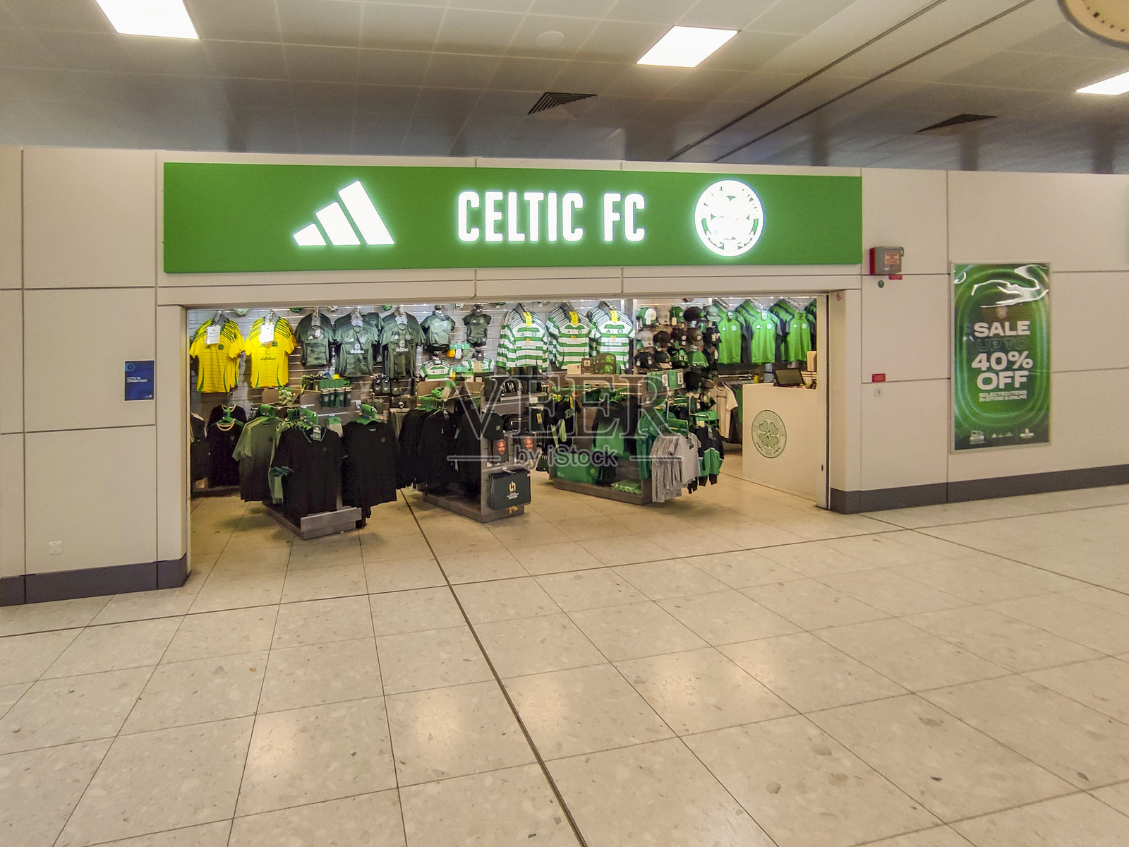 格拉斯哥国际机场的航站楼细节，位于苏格兰英格兰英国照片摄影图片