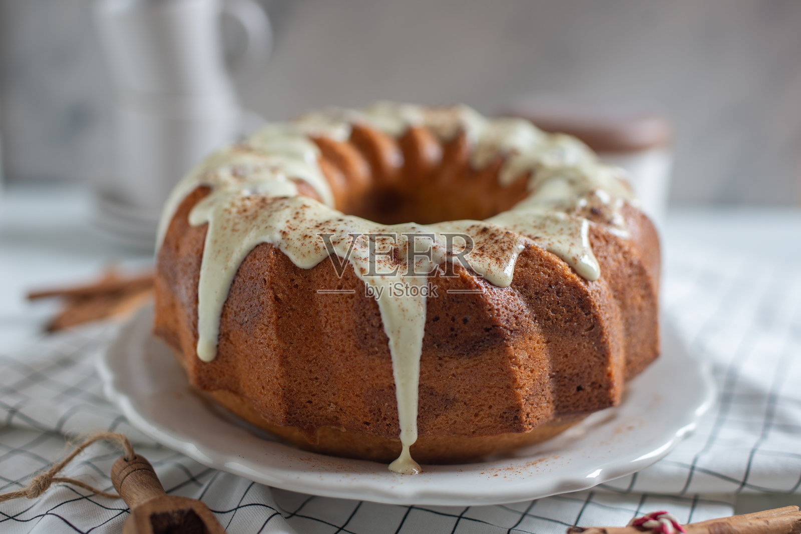 德国古格尔胡普夫蛋糕照片摄影图片