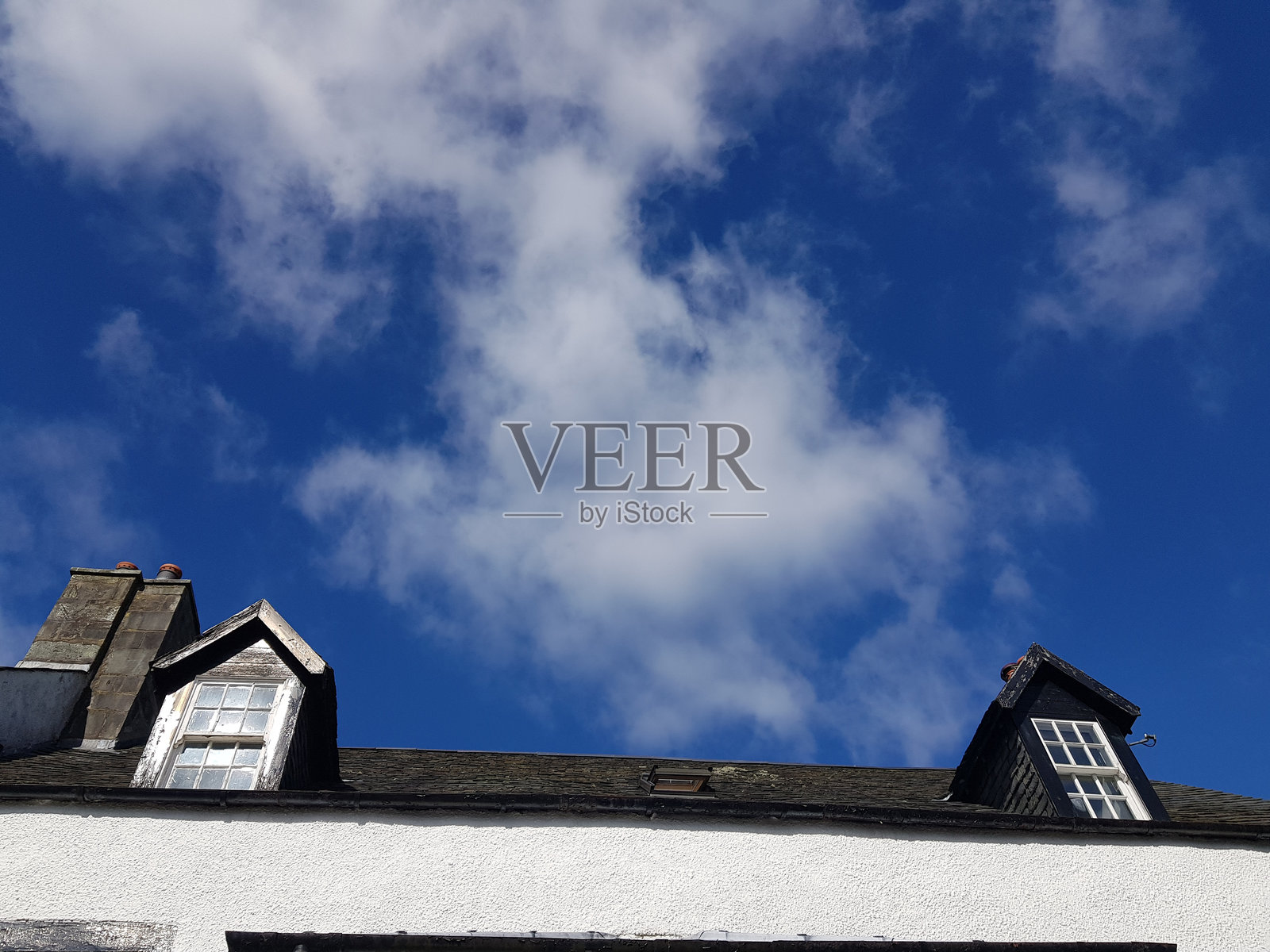 因弗雷里，苏格兰的天窗和天空照片摄影图片