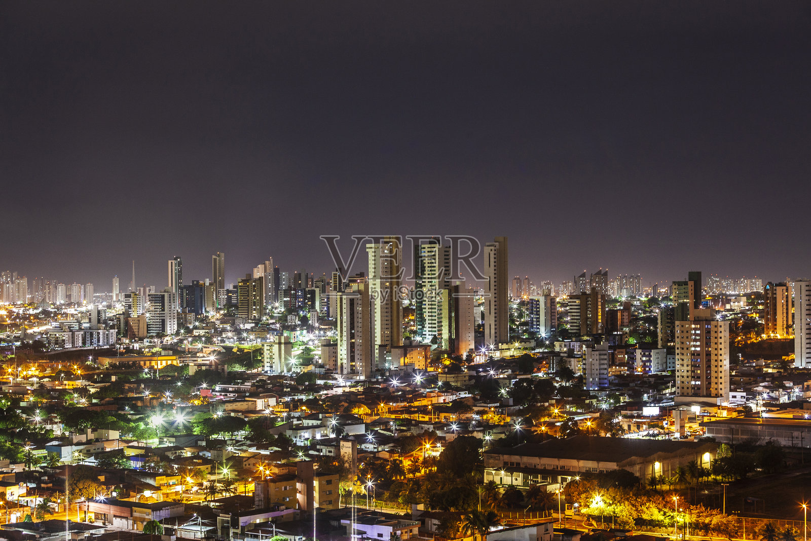 巴西纳塔尔的鸟瞰图照片摄影图片