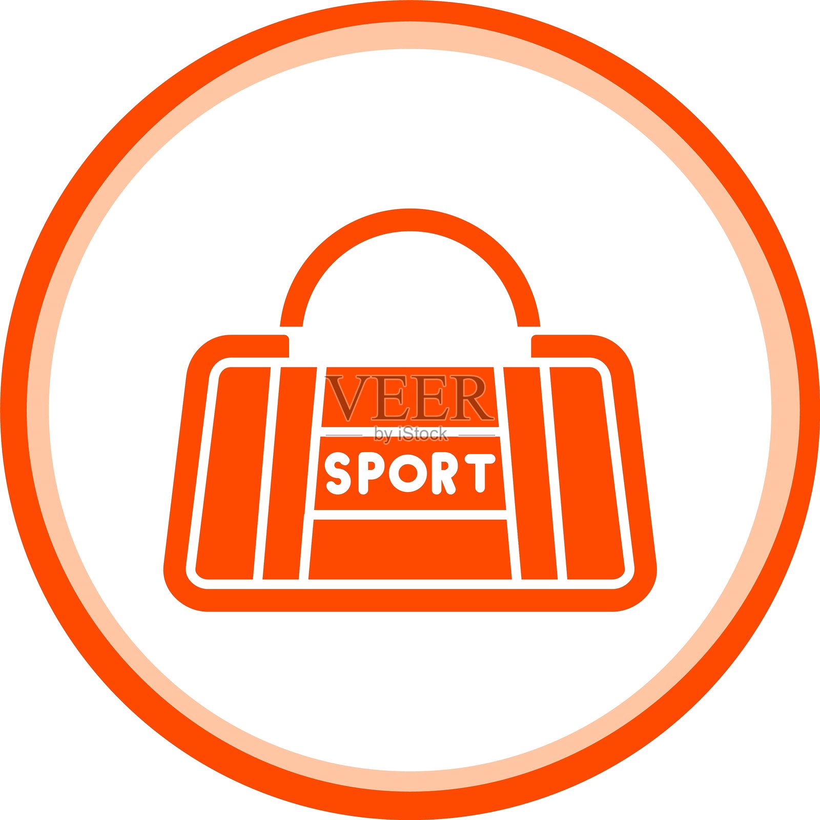 运动包图标插画图片素材