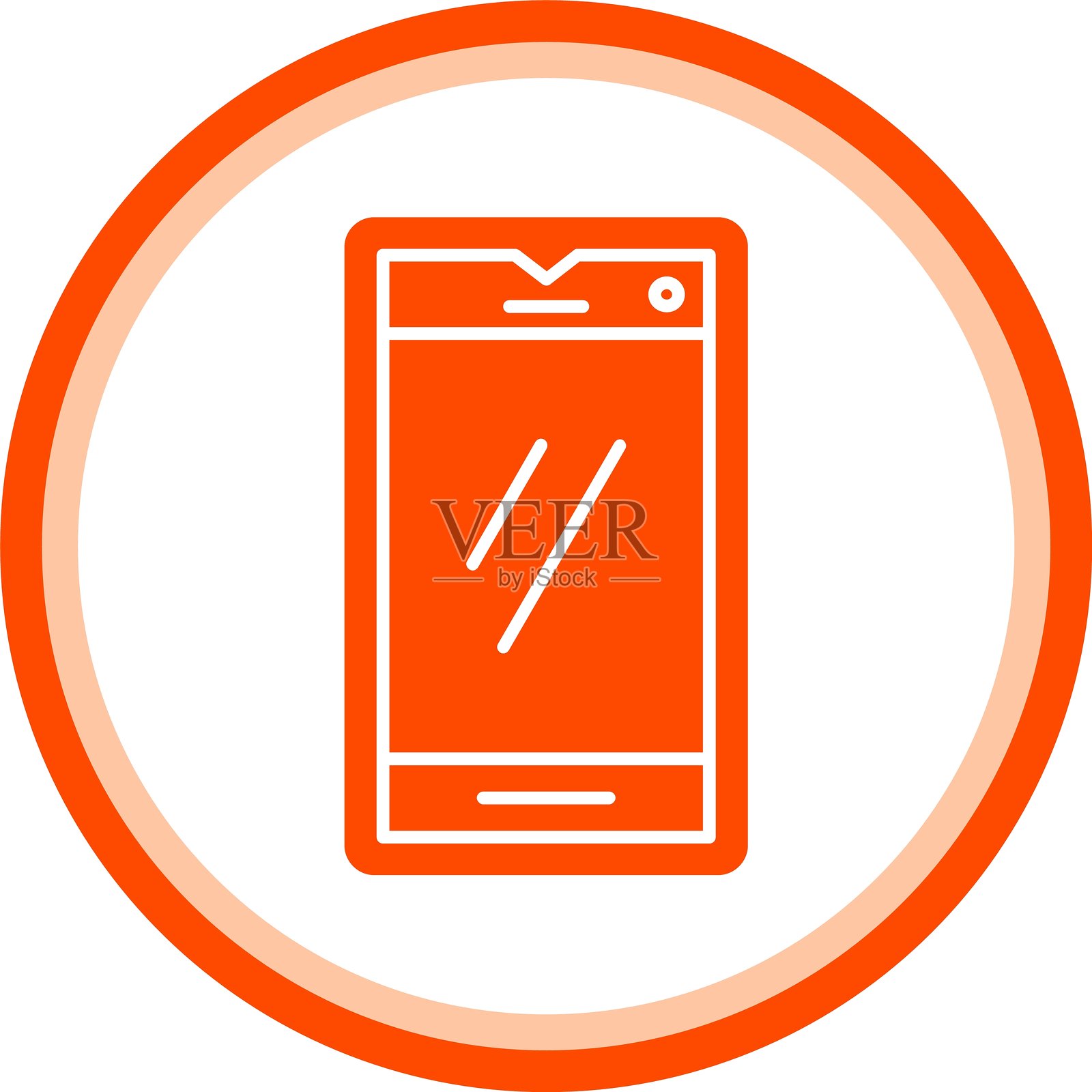 智能手机图标插画图片素材