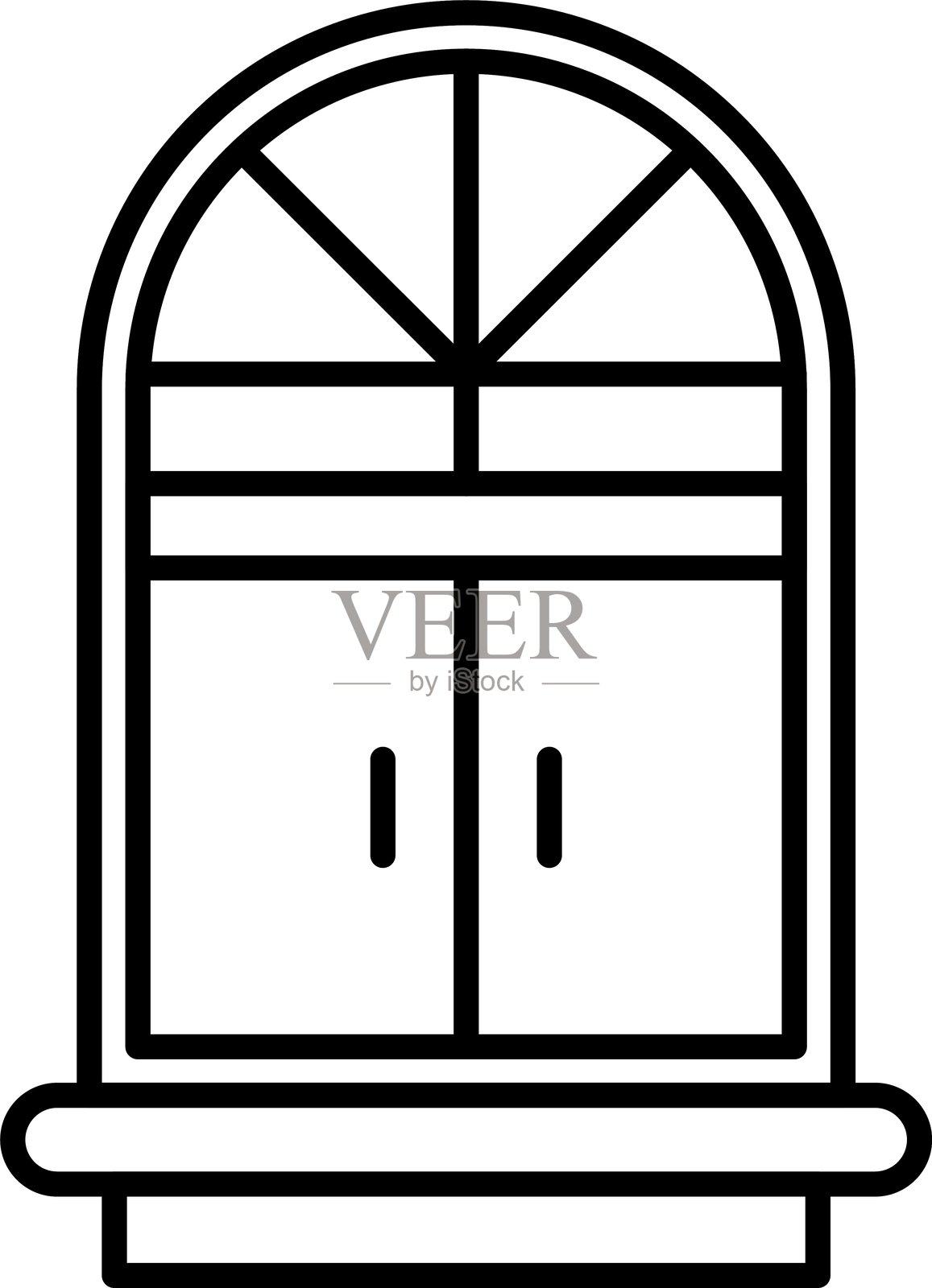 窗口图标插画图片素材