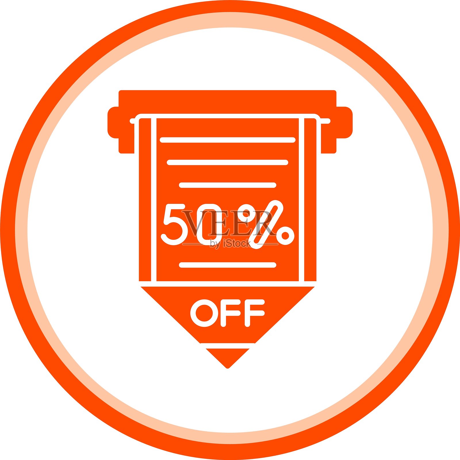 50% 图标插画图片素材