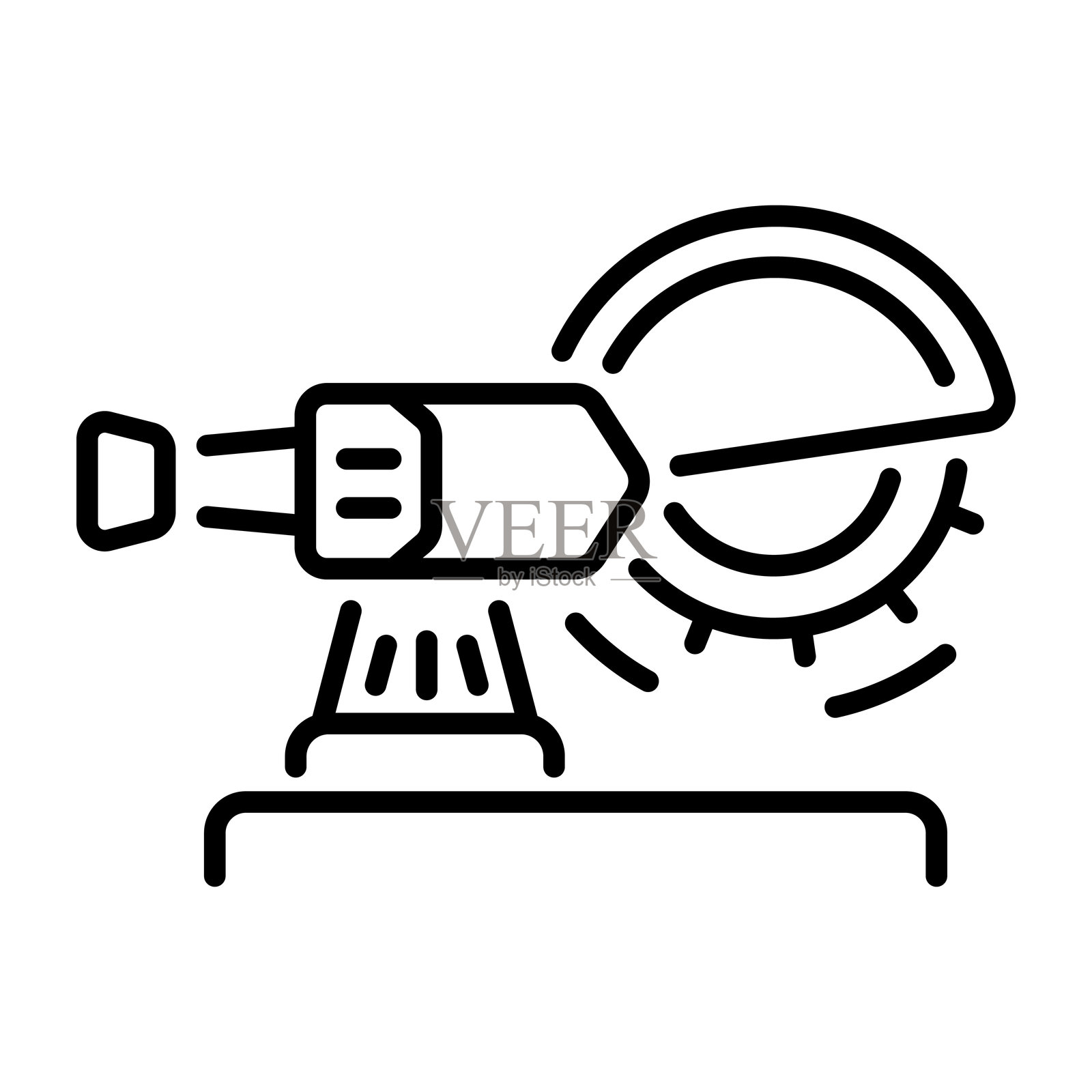 磨床插画图片素材