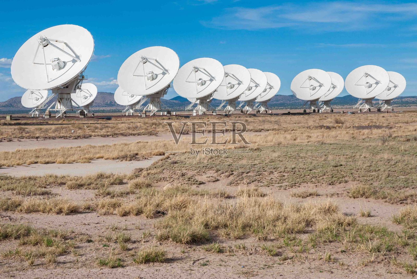 非常大阵列射电天文台照片摄影图片
