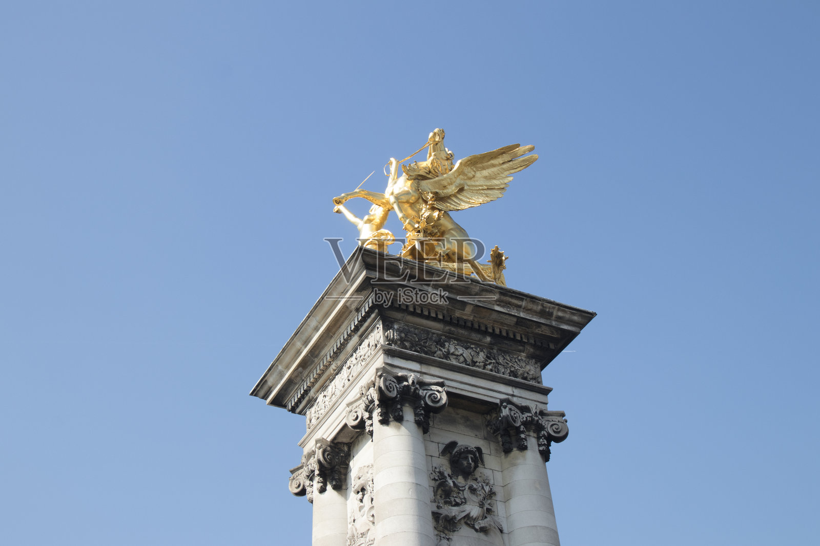 亚历山大三世桥照片摄影图片