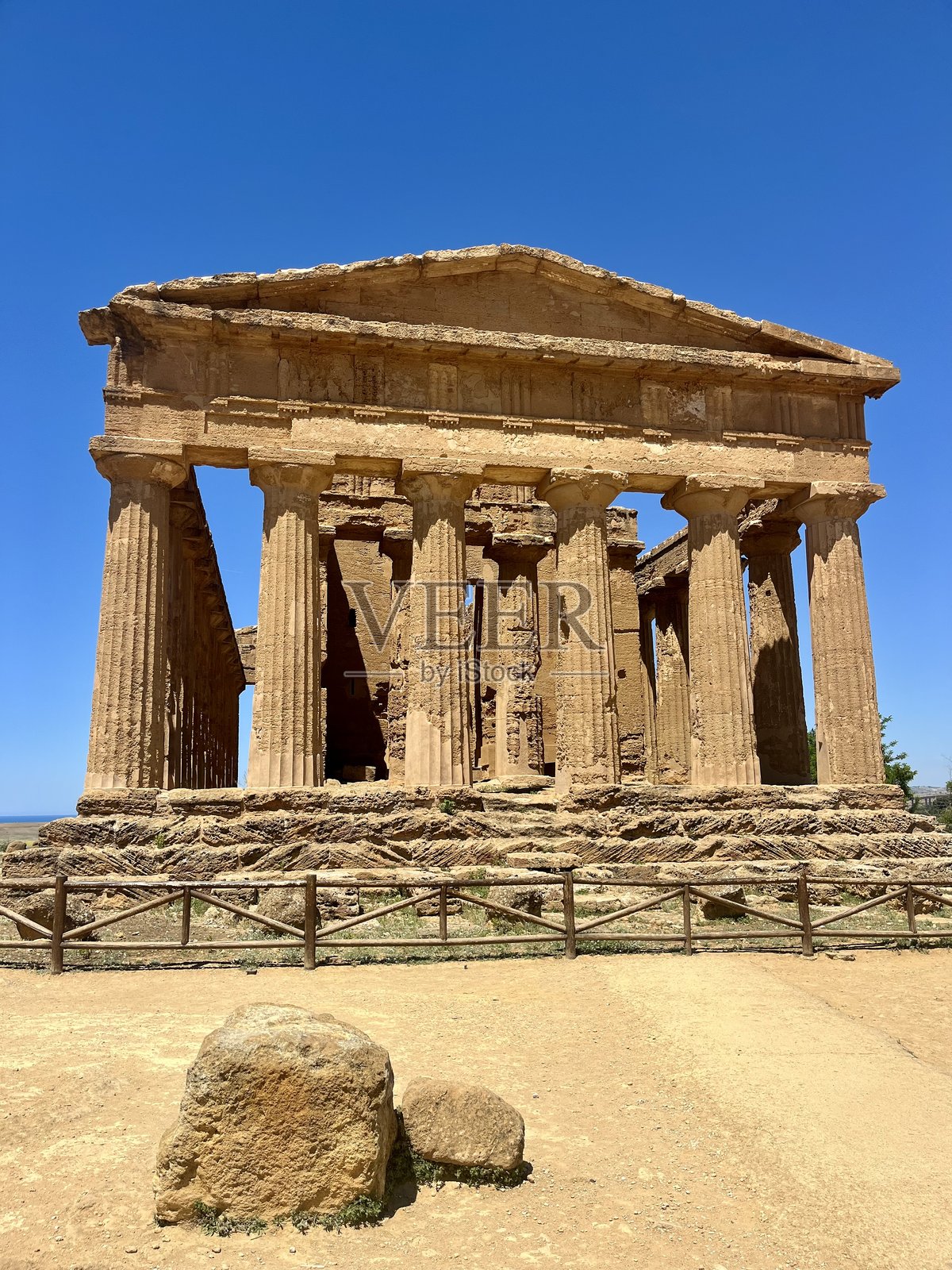 阿格里真托的寺庙遗址照片摄影图片