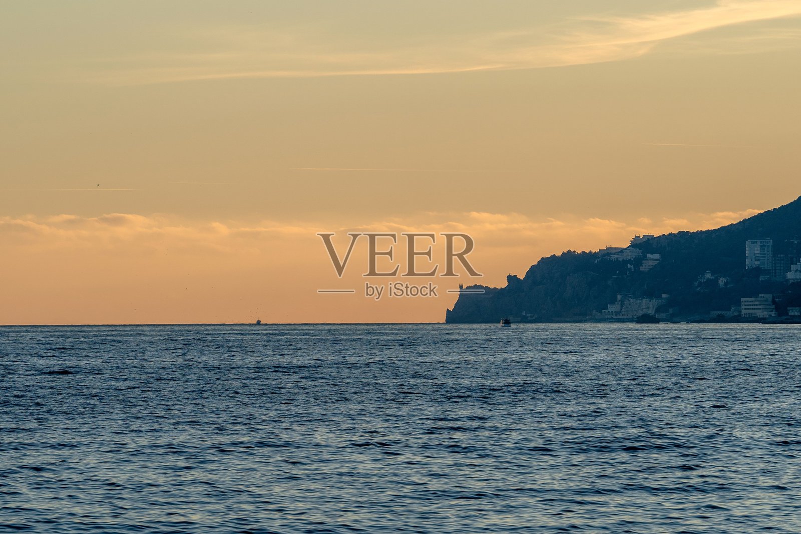 海岸的海景照片摄影图片