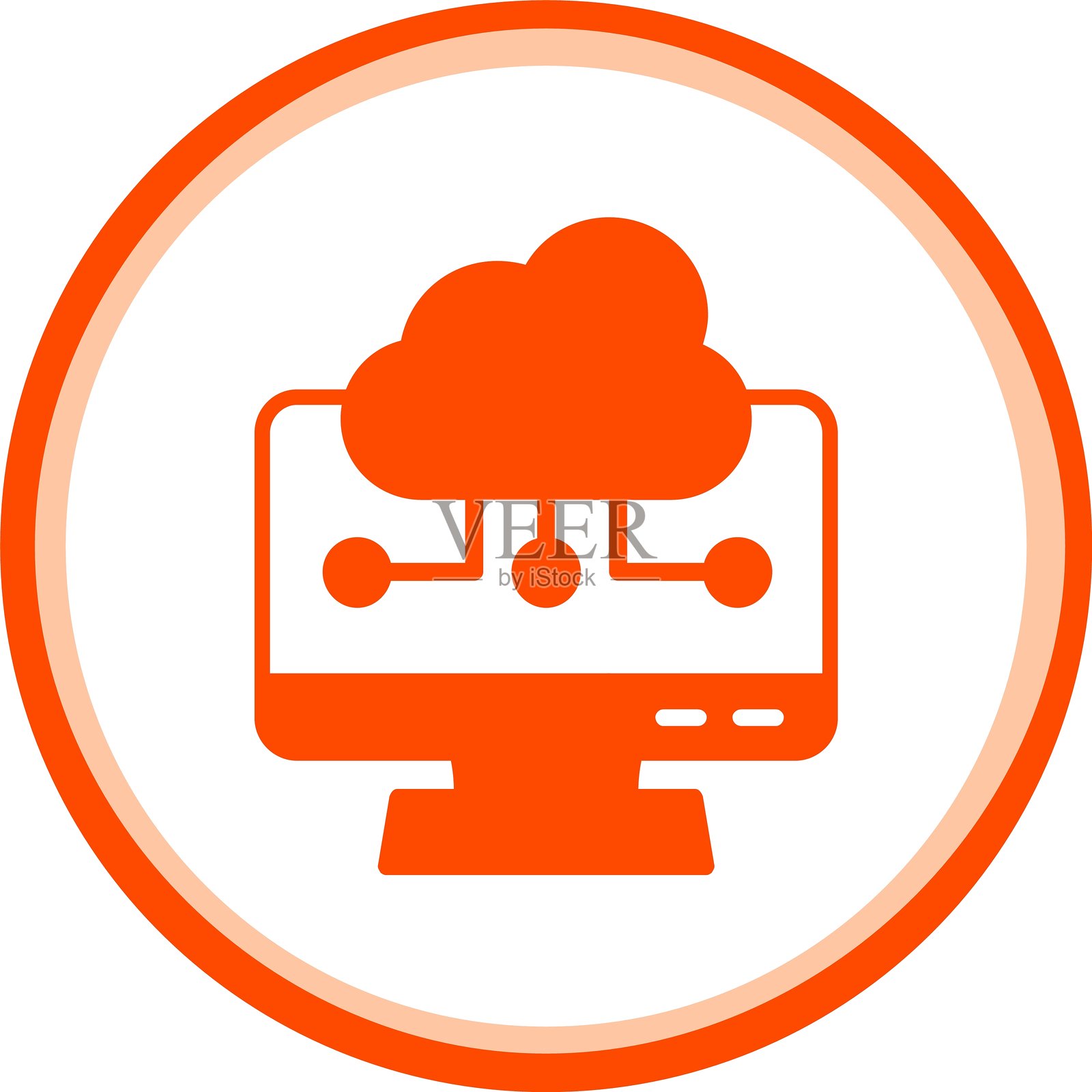 云计算图标插画图片素材