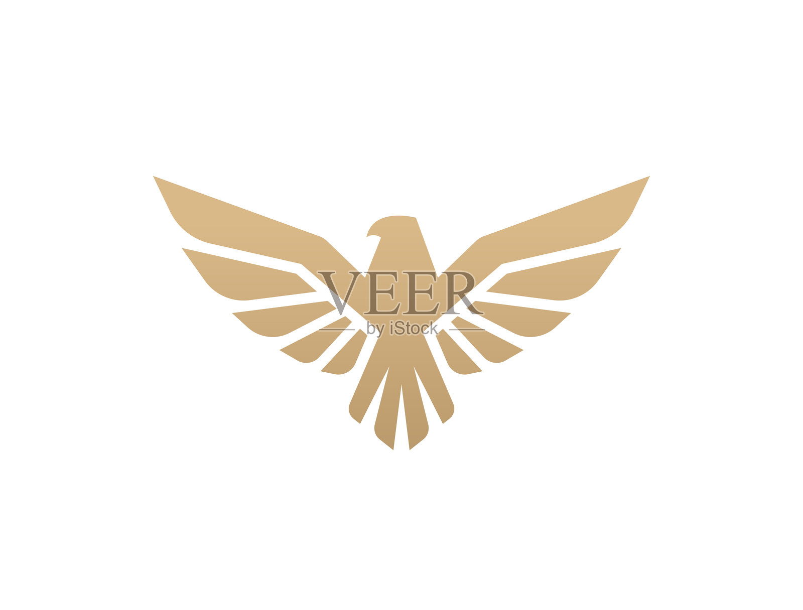 飞鸟标志设计。插画图片素材