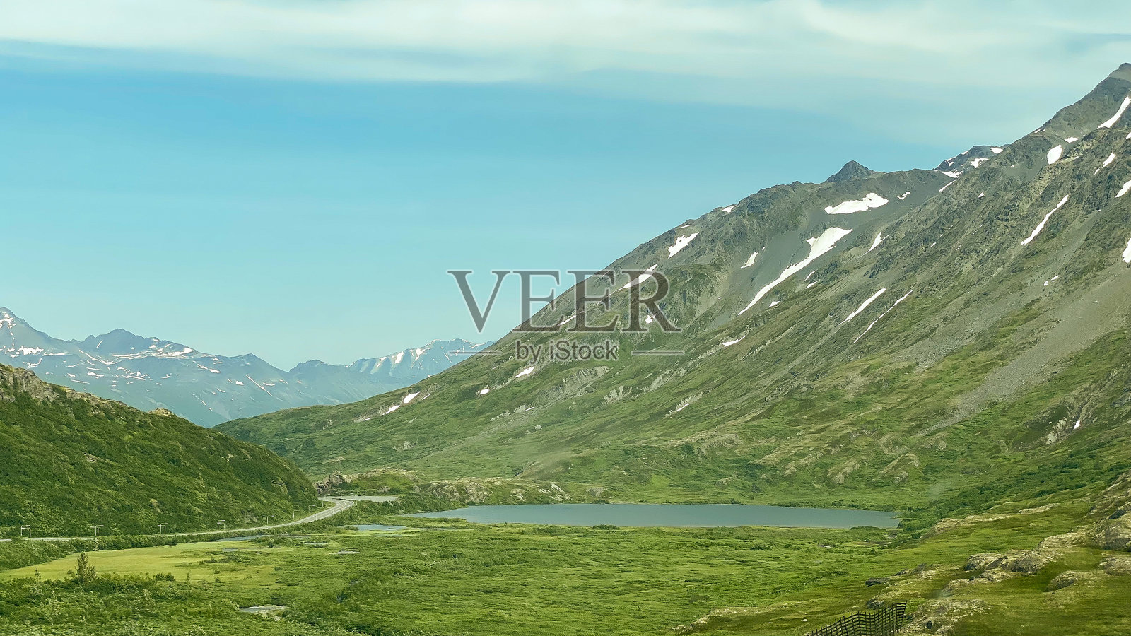 丘加奇山脉 - 阿拉斯加山脉照片摄影图片