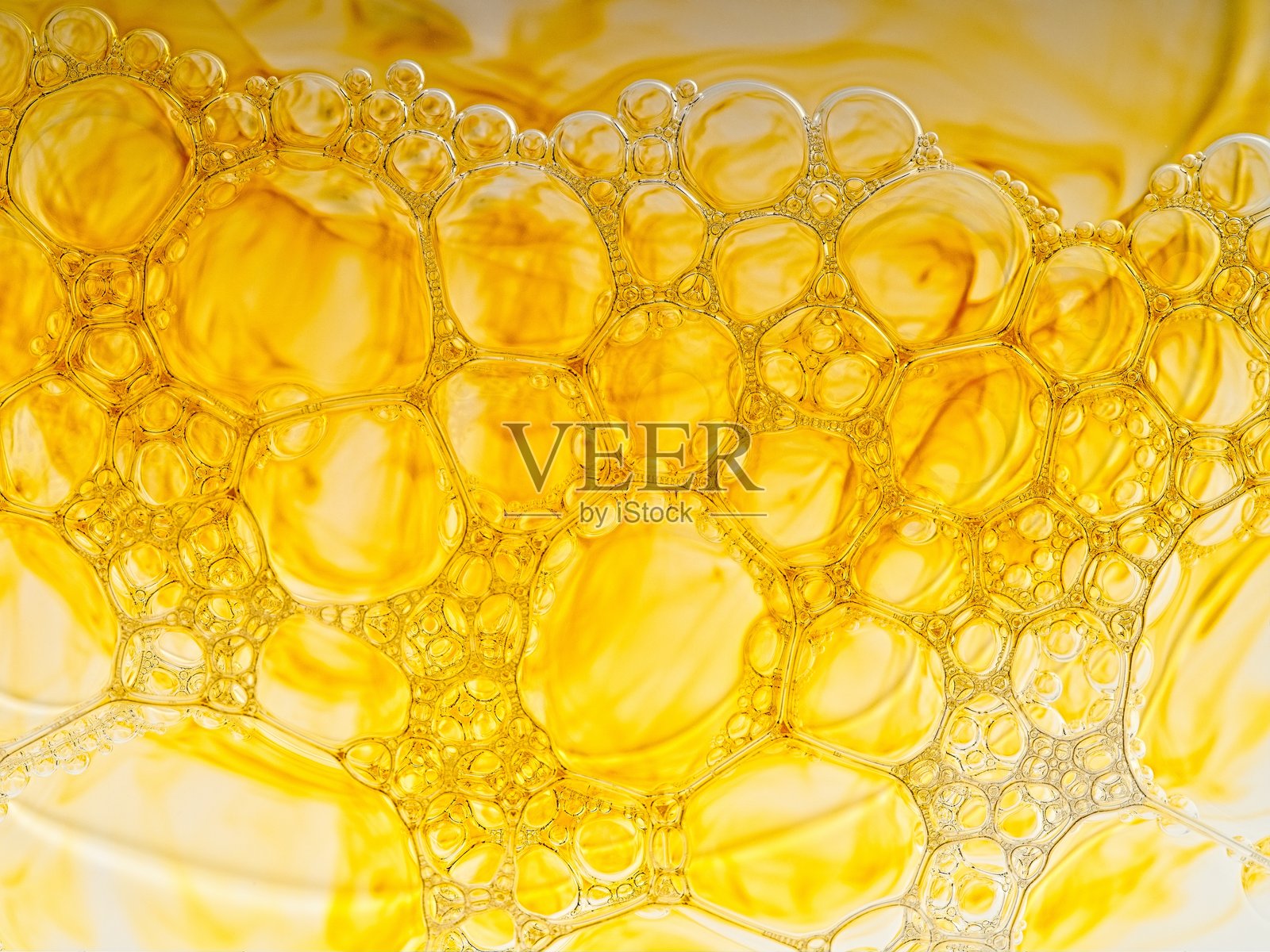 抽象的彩色肥皂泡细节，可用作背景照片摄影图片