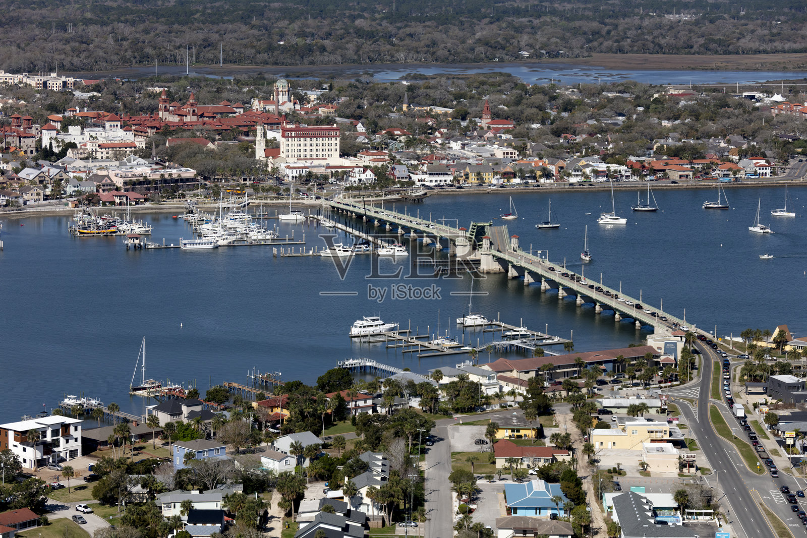 圣奥古斯丁，佛罗里达州照片摄影图片