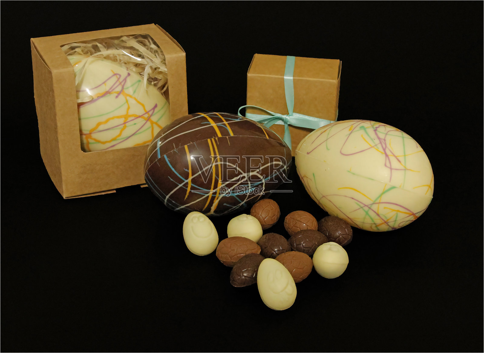 复活节彩蛋照片摄影图片