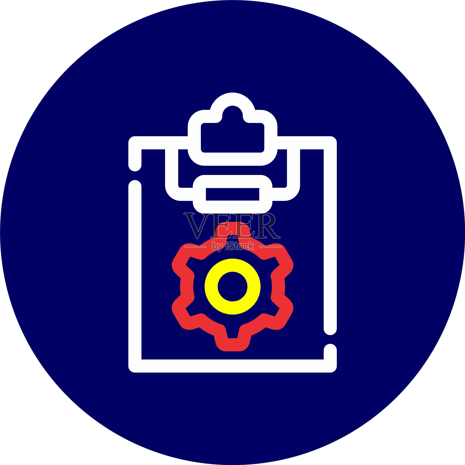 剪贴板图标插画图片素材