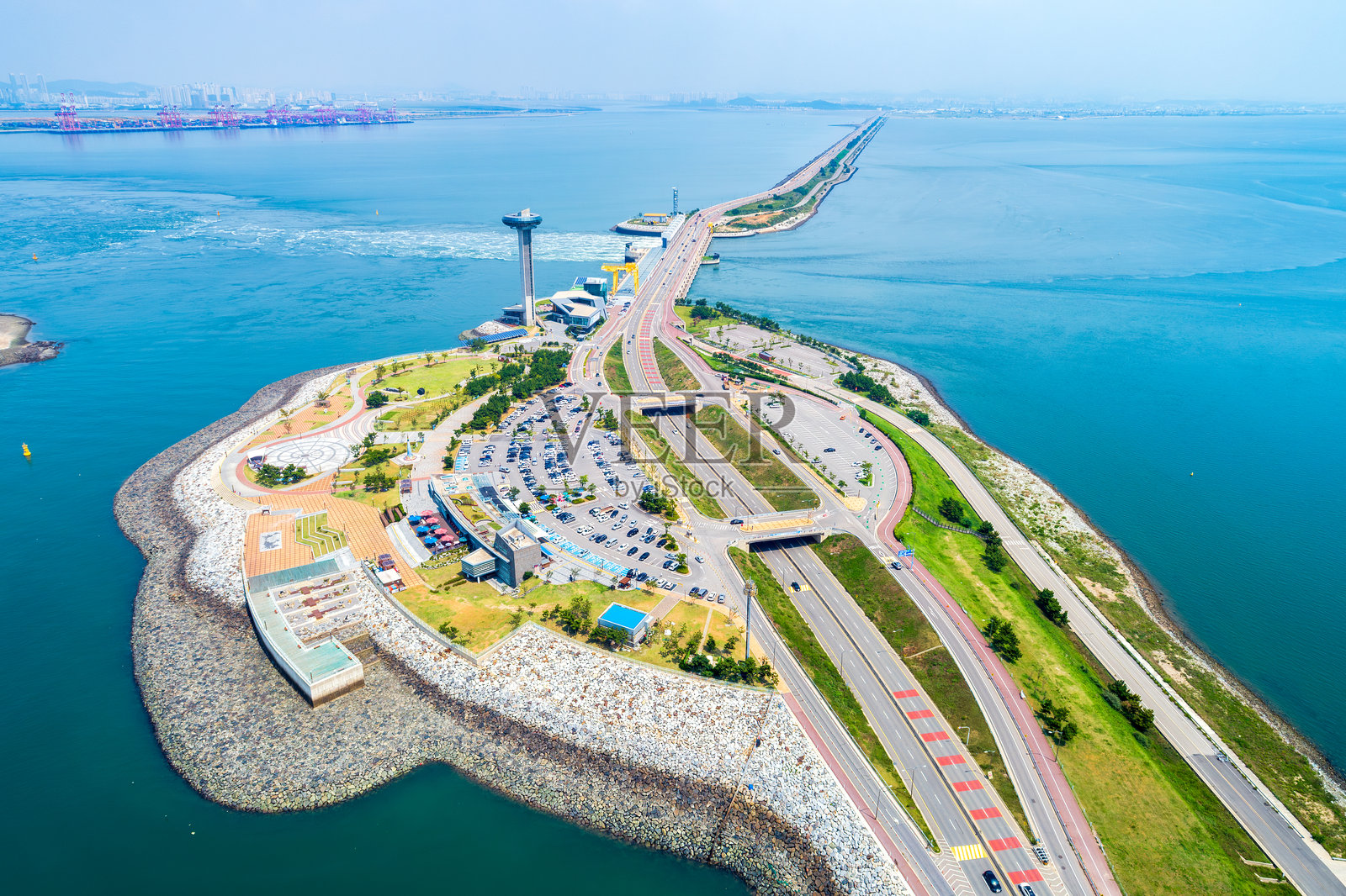 安山市，京畿道，西华娜来休息区照片摄影图片