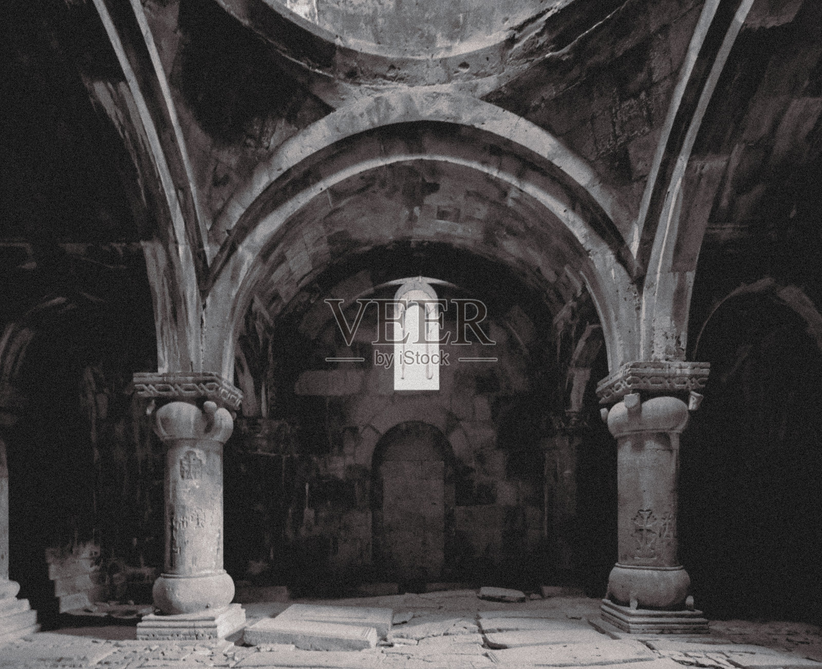 亚美尼亚，阿拉维尔迪，萨纳欣修道院照片摄影图片