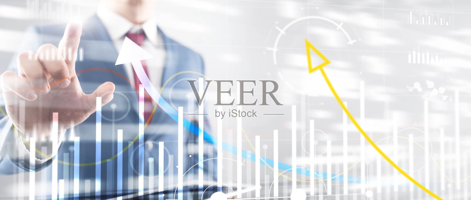 交易和股票市场。加密货币交易者投资者背景照片摄影图片