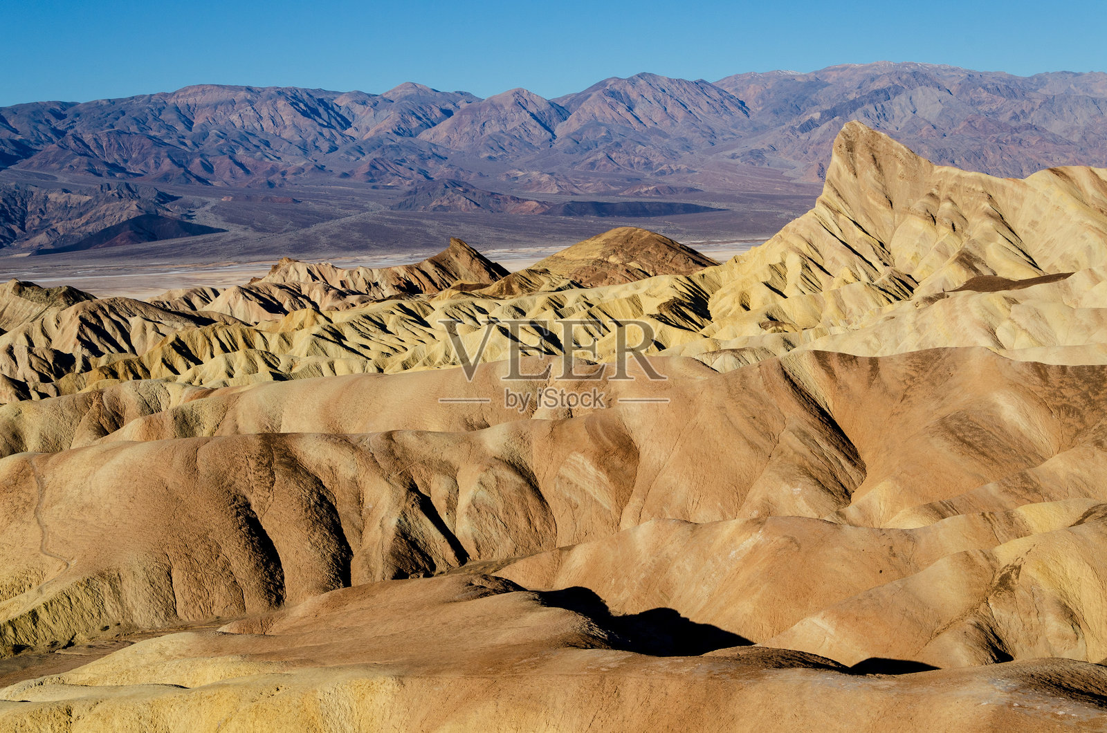 扎布里斯基点，死亡谷国家公园照片摄影图片