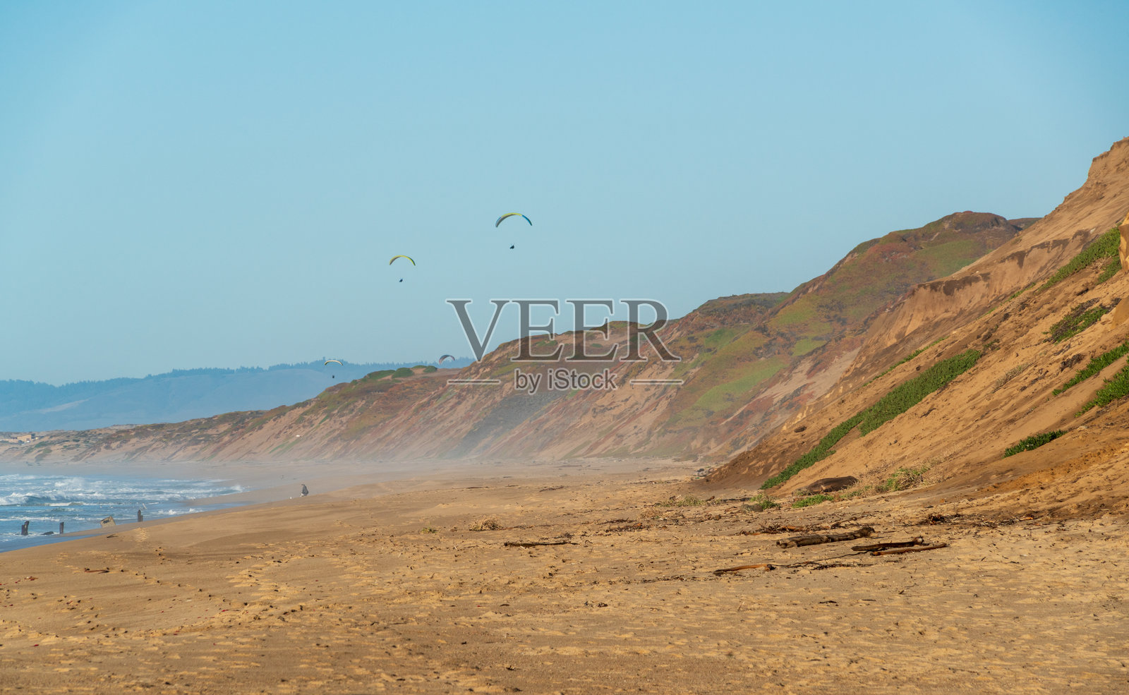 蒙特雷福特奥德州立公园的海滩照片摄影图片