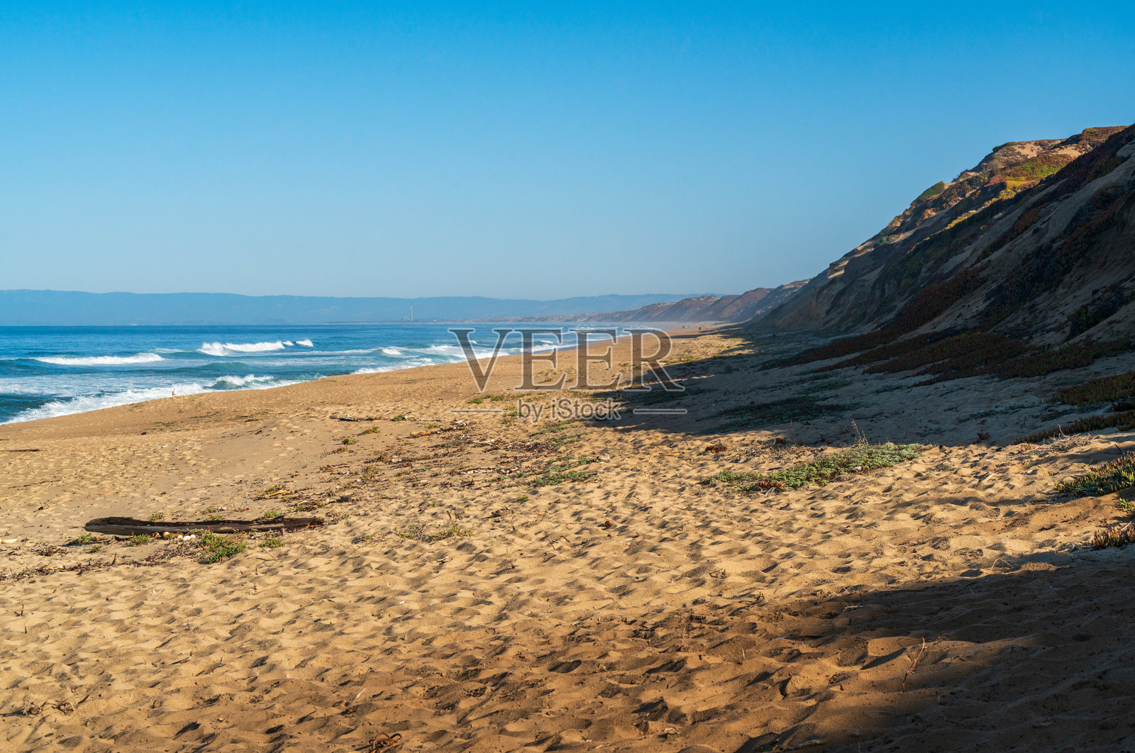 蒙特雷的福特奥德州立公园海滩照片摄影图片