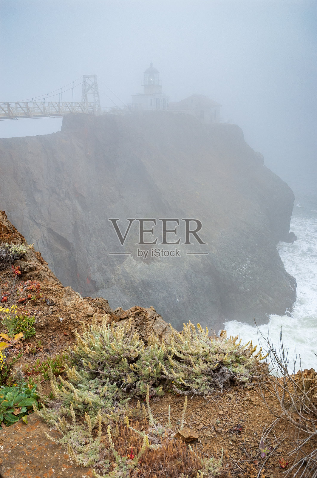 金门国家休闲区，波尼塔灯塔照片摄影图片