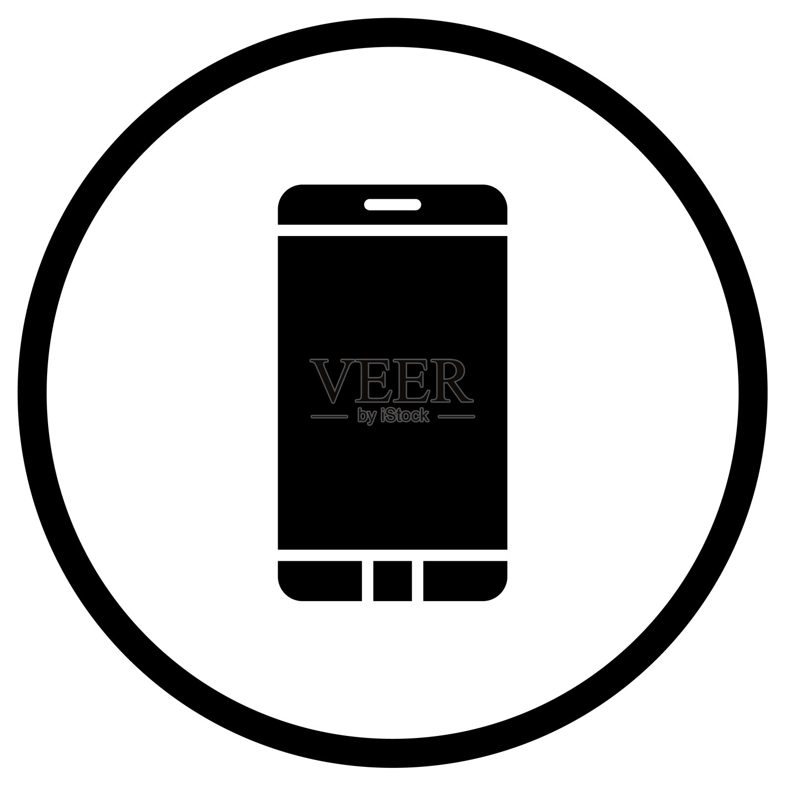 手机矢量图标设计插图插画图片素材