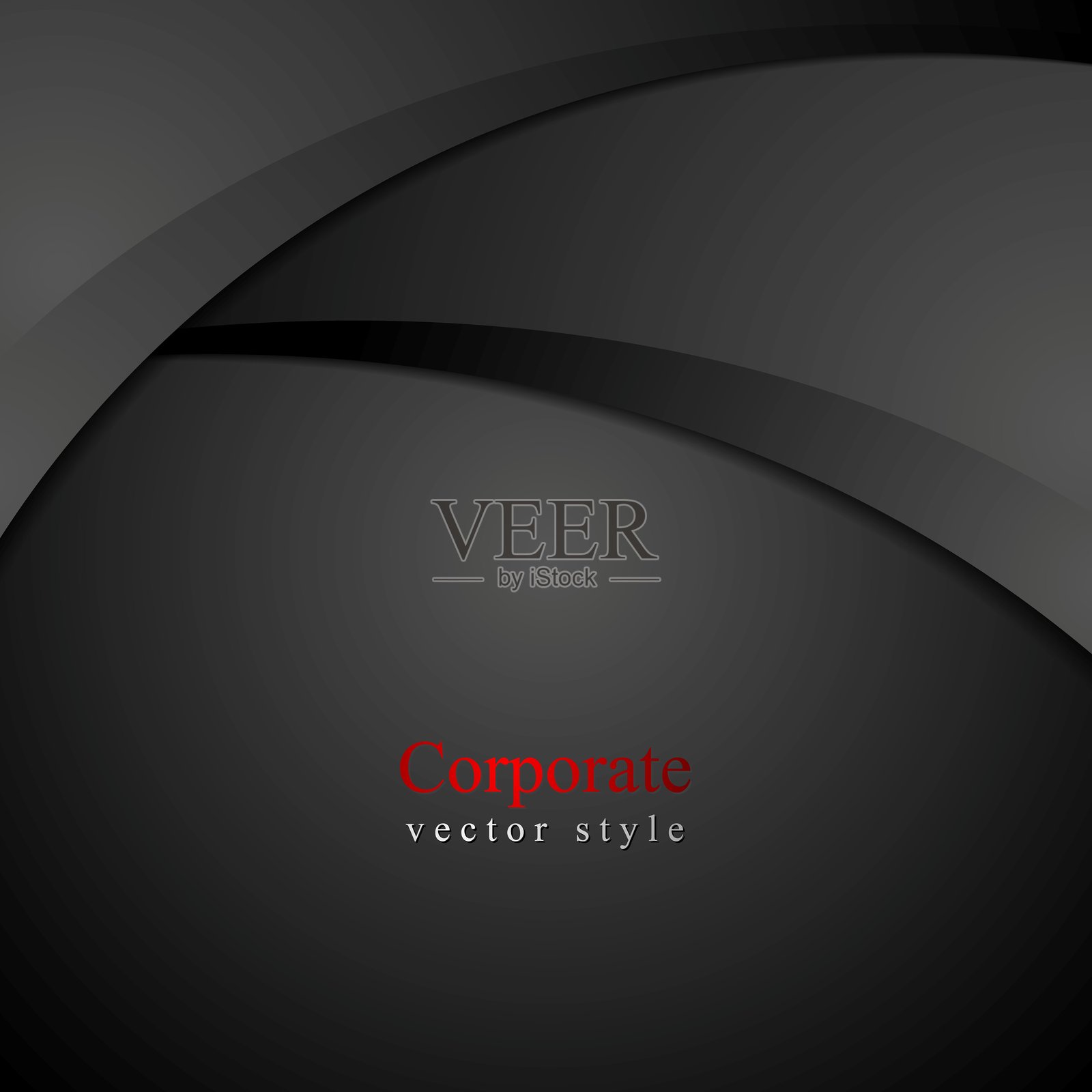 抽象的黑暗波浪背景插画图片素材