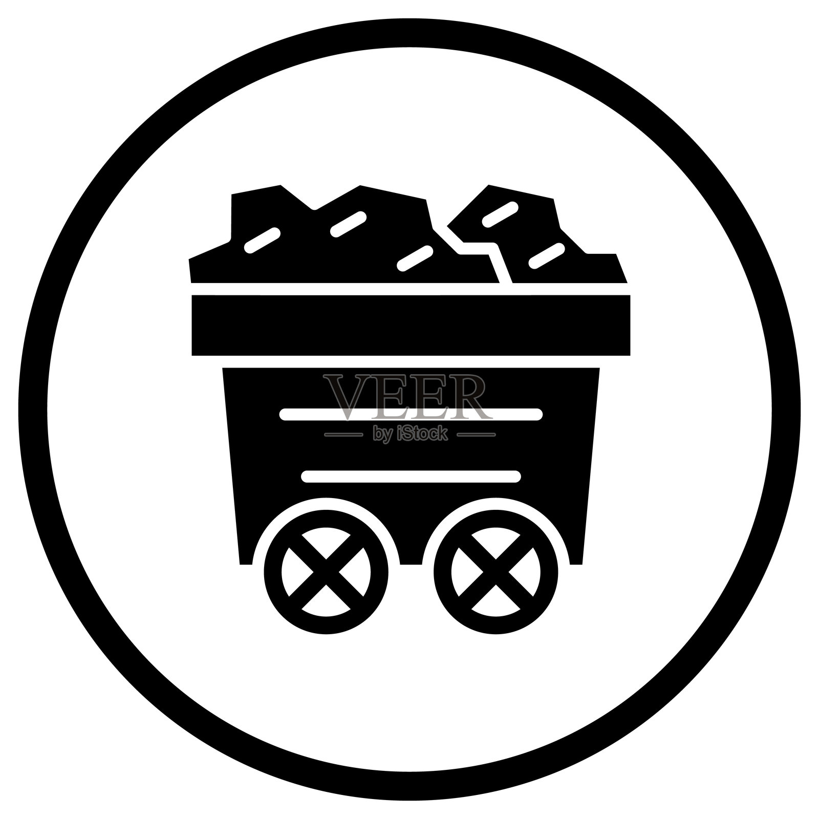 矿业矢量图标设计插图插画图片素材