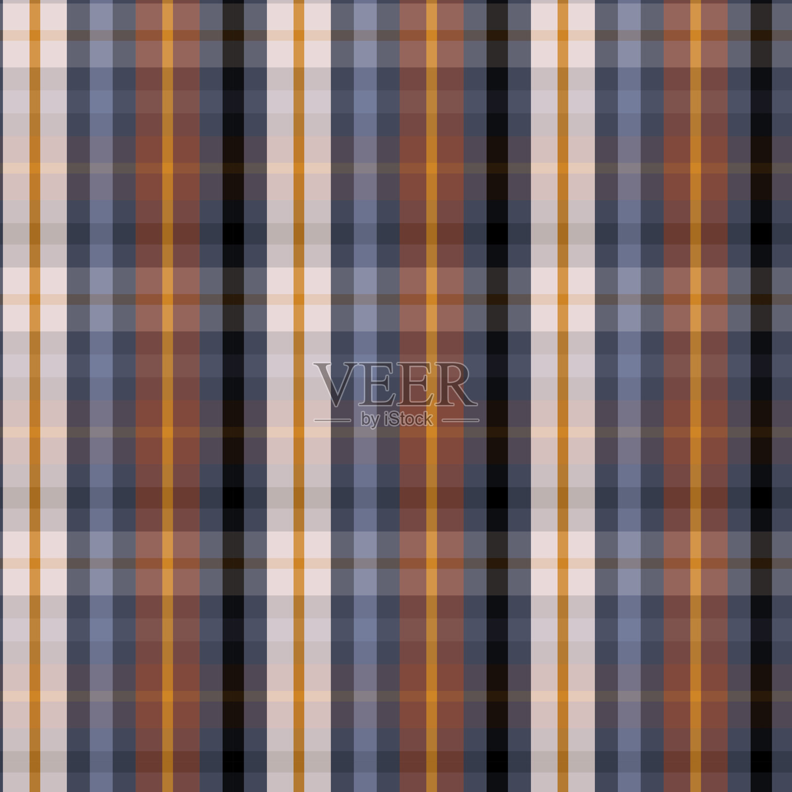 现代无缝格子图案的矢量设计插画图片素材