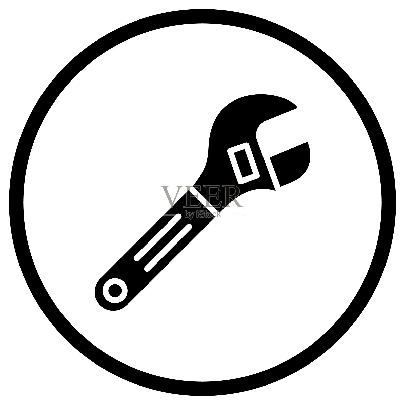 扳手矢量图标设计插图插画图片素材