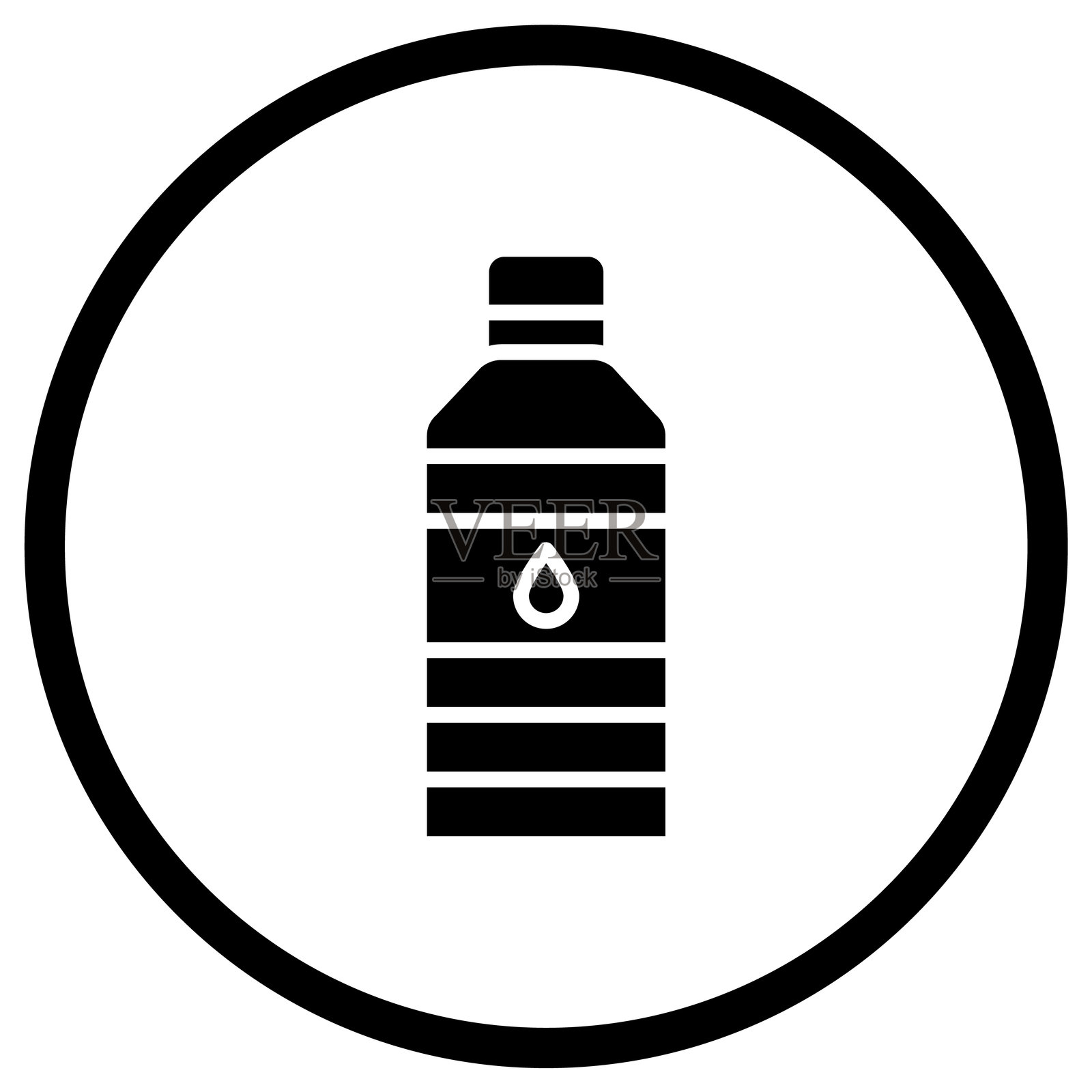 水瓶矢量图标设计插图插画图片素材