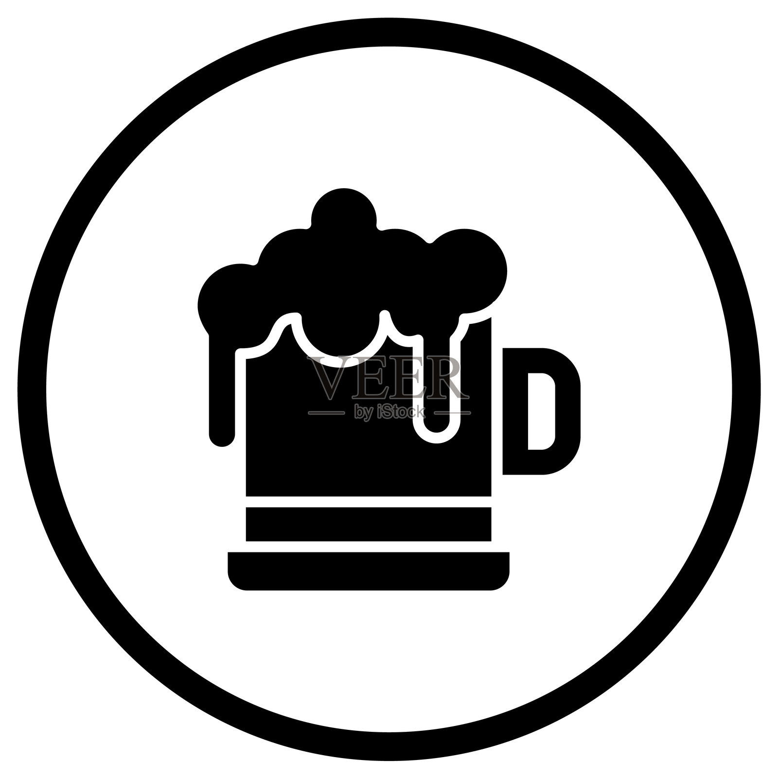 啤酒矢量图标设计插图插画图片素材