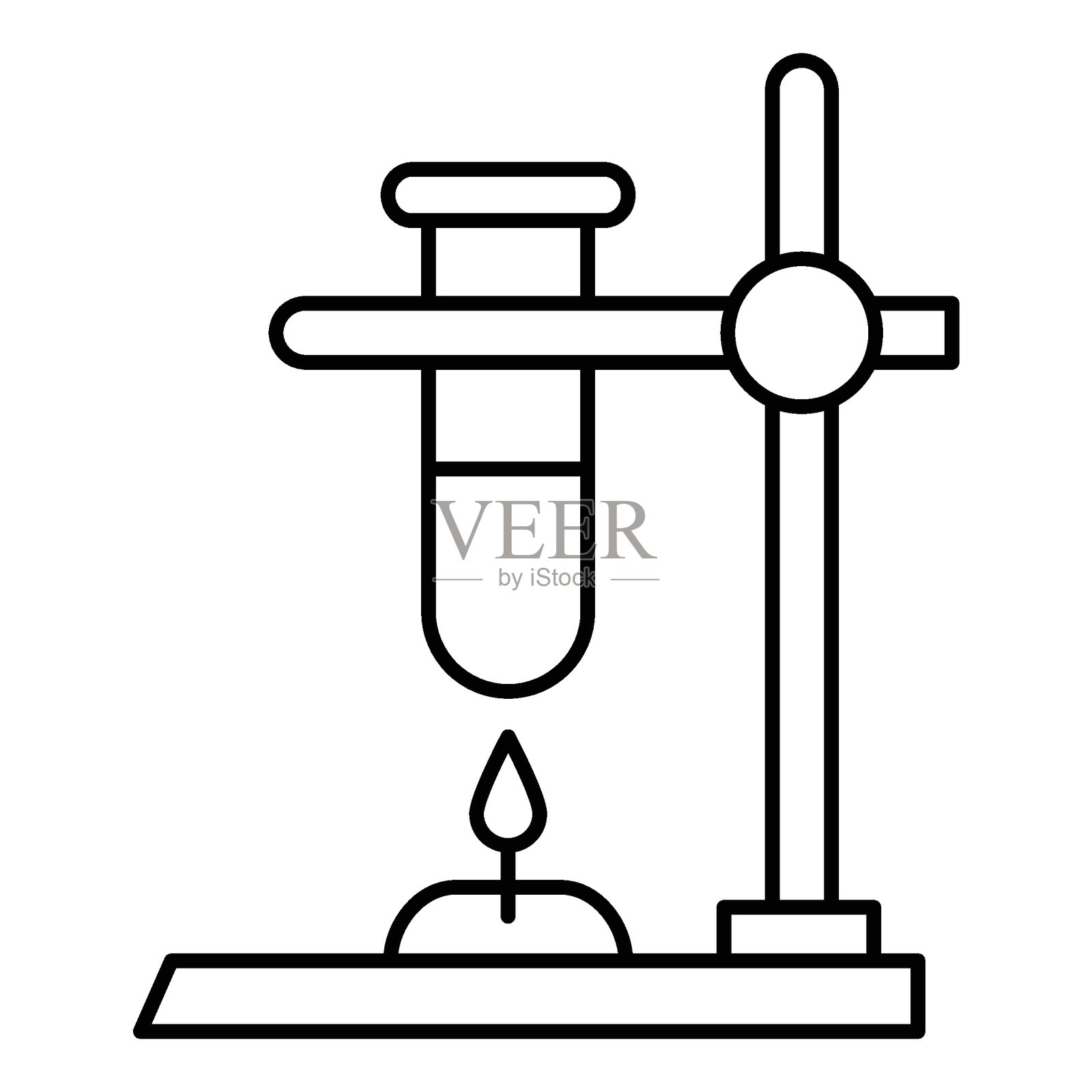 可爱俏皮的化学测试煮沸洛蒂动画插画图片素材