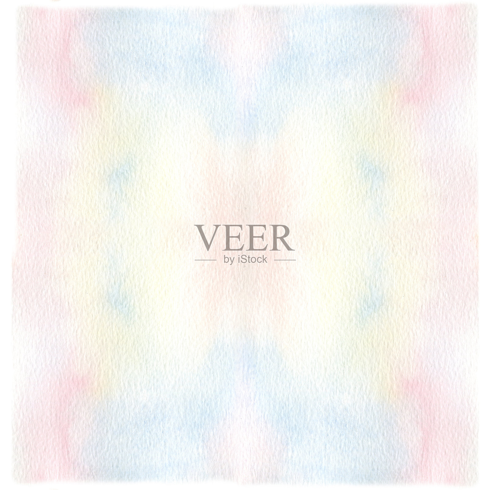 手牵手水彩画插画图片素材