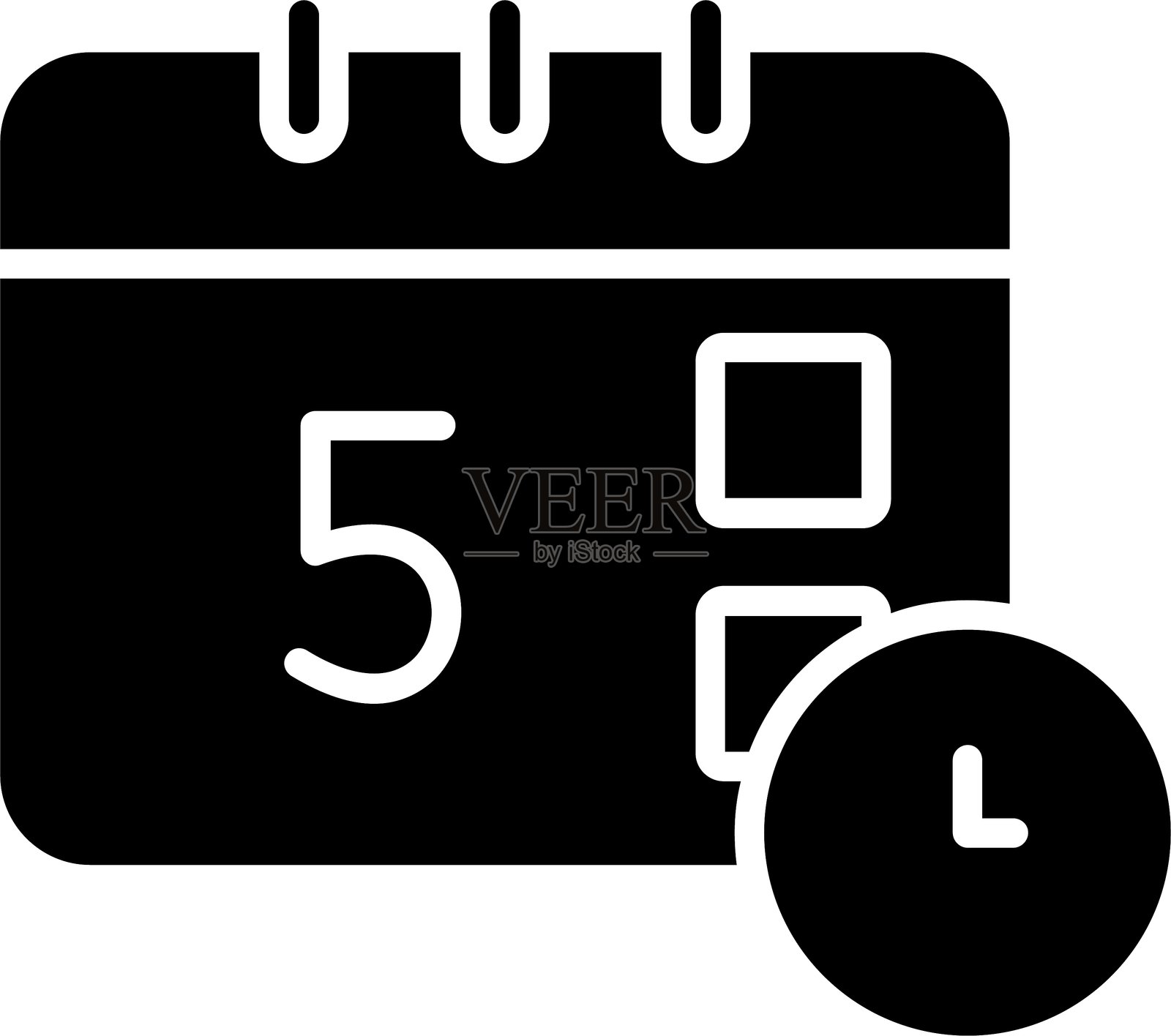 倒计时图标插画图片素材