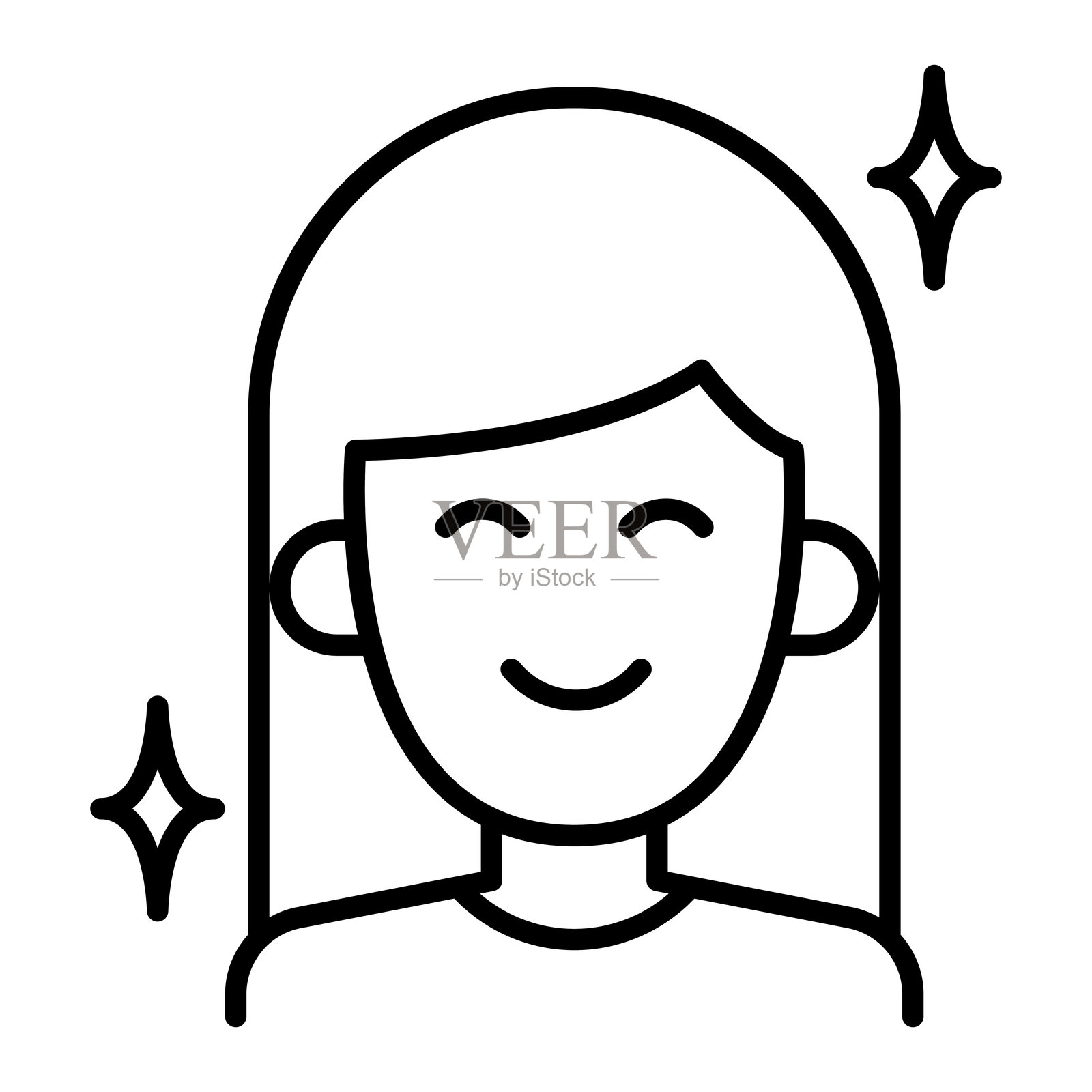 肉毒杆菌图标插画图片素材