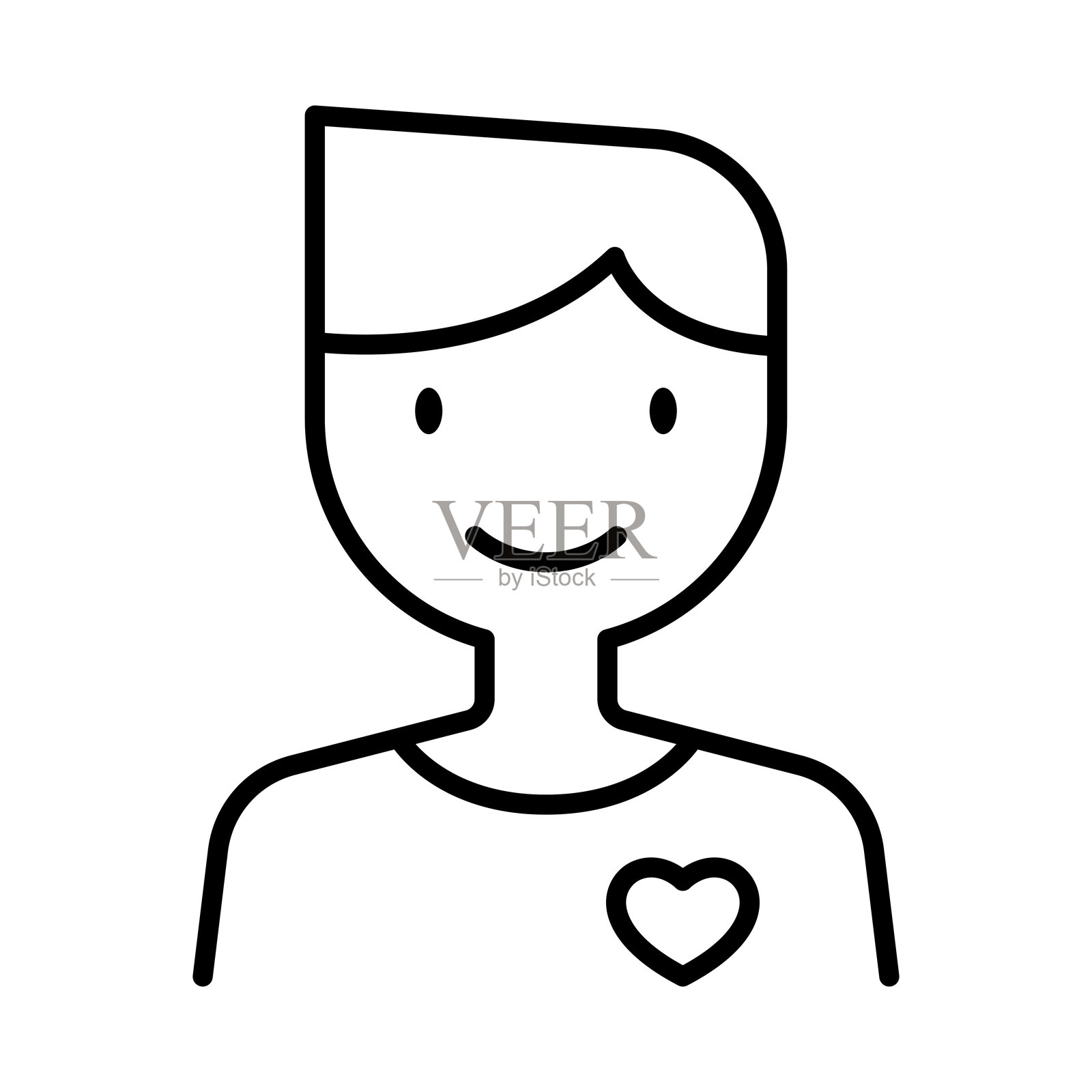 志愿者图标插画图片素材