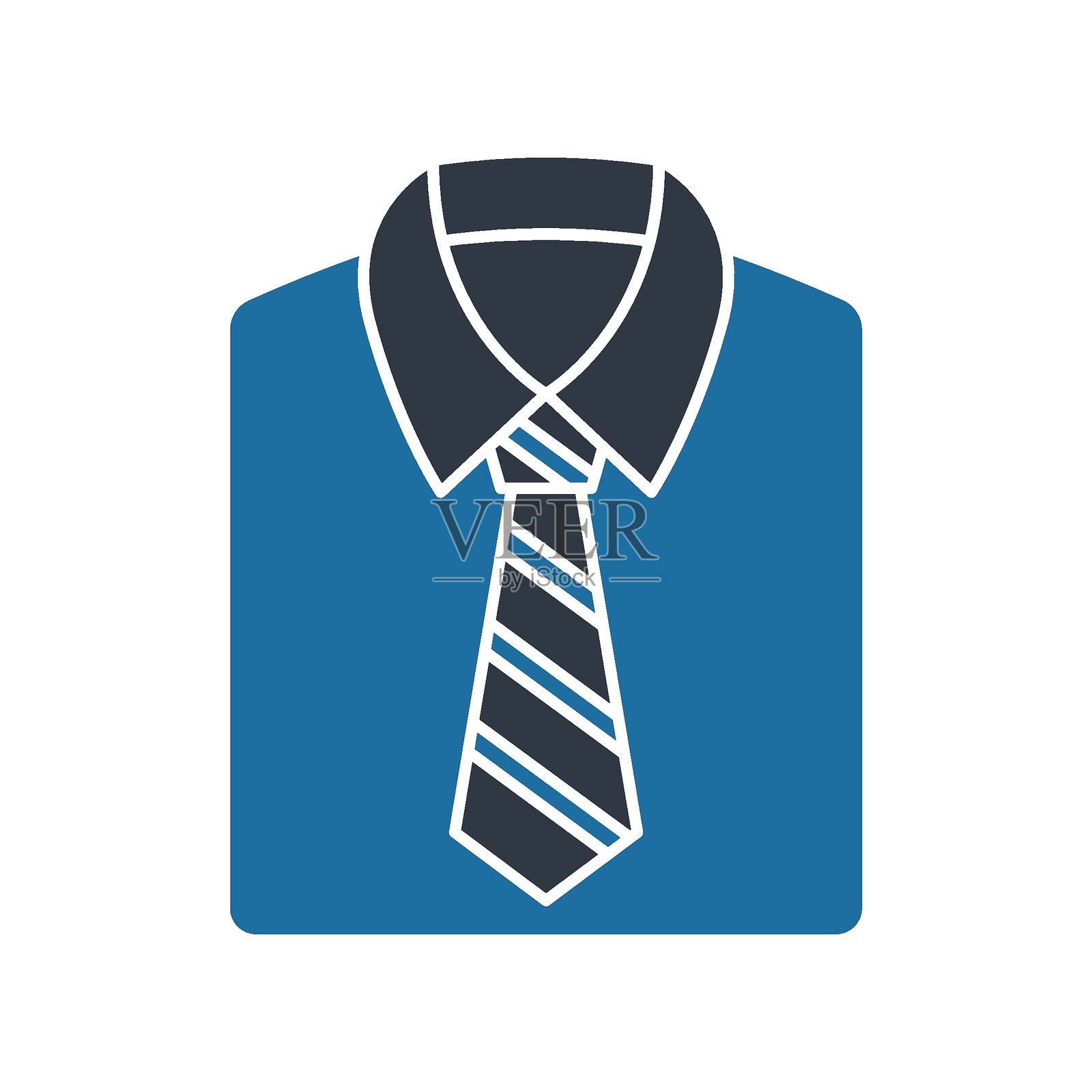 可轻松修改或编辑的服装扁平矢量图标插画图片素材