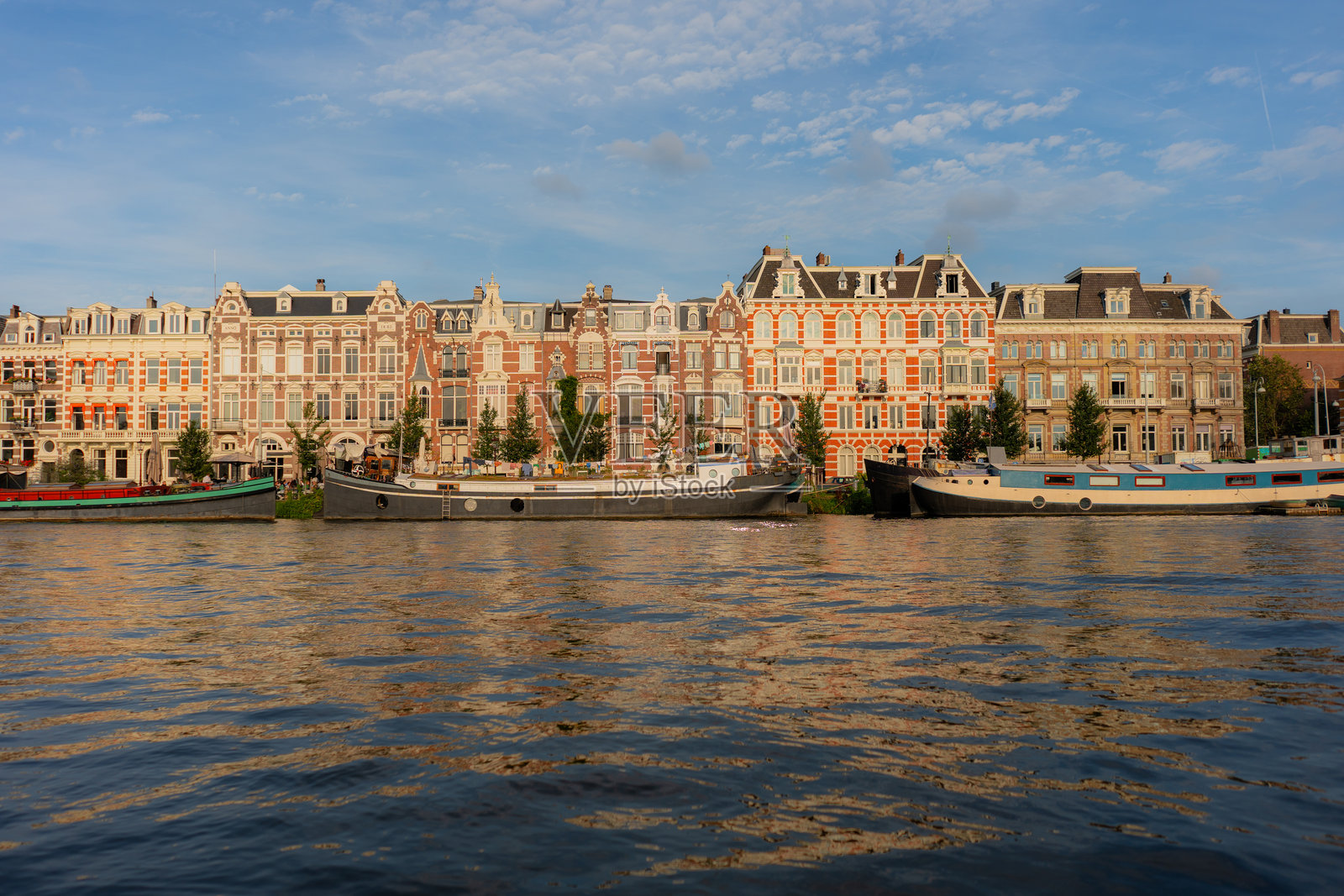 阿姆斯特丹夏季城市风光照片摄影图片