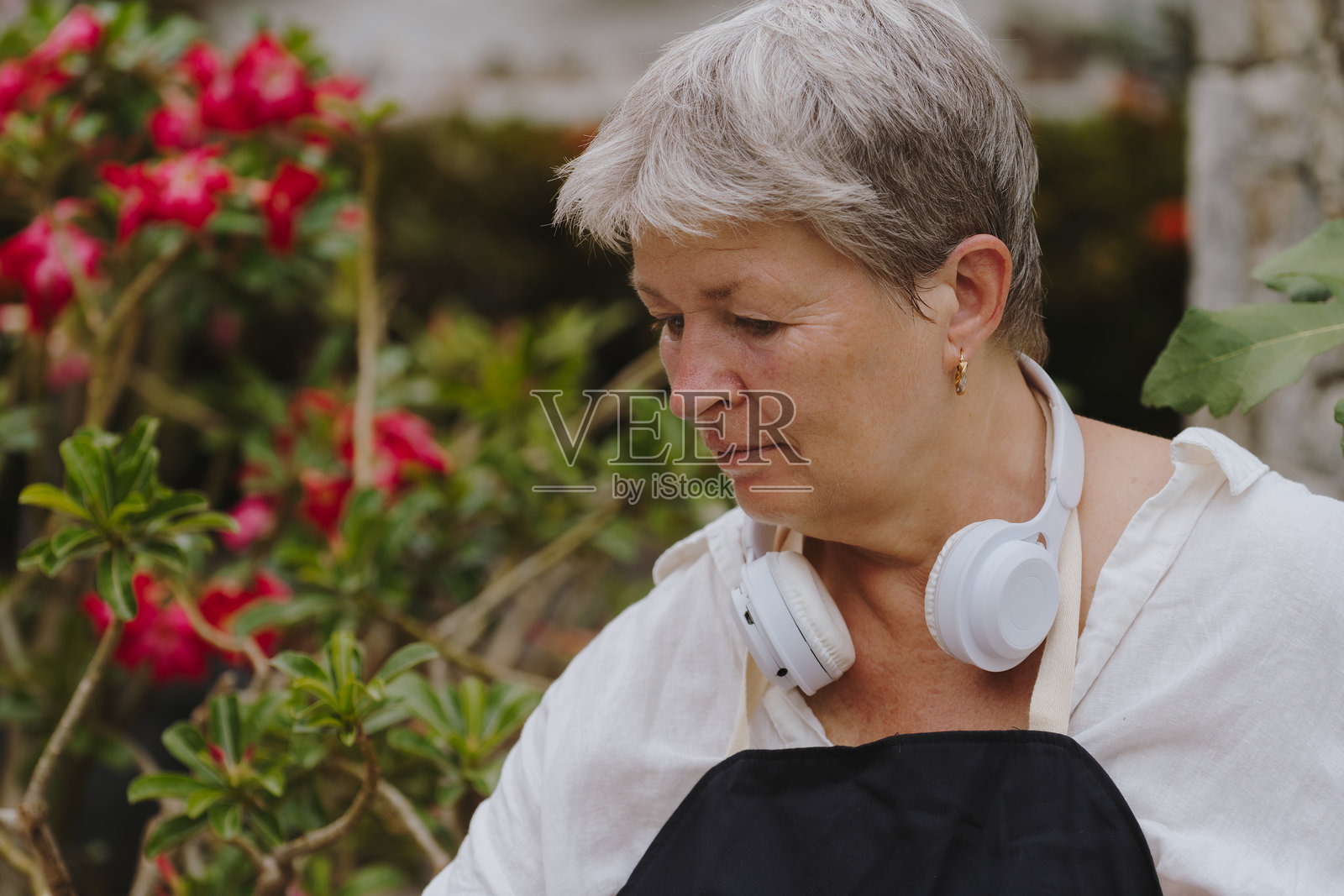 女性园丁照片摄影图片