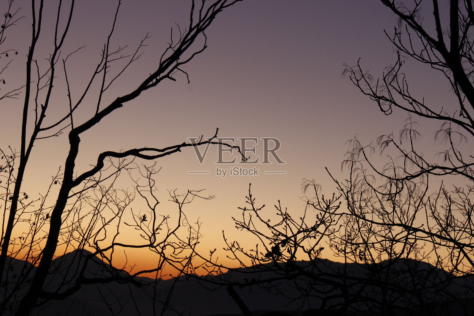 日落的色彩照片摄影图片